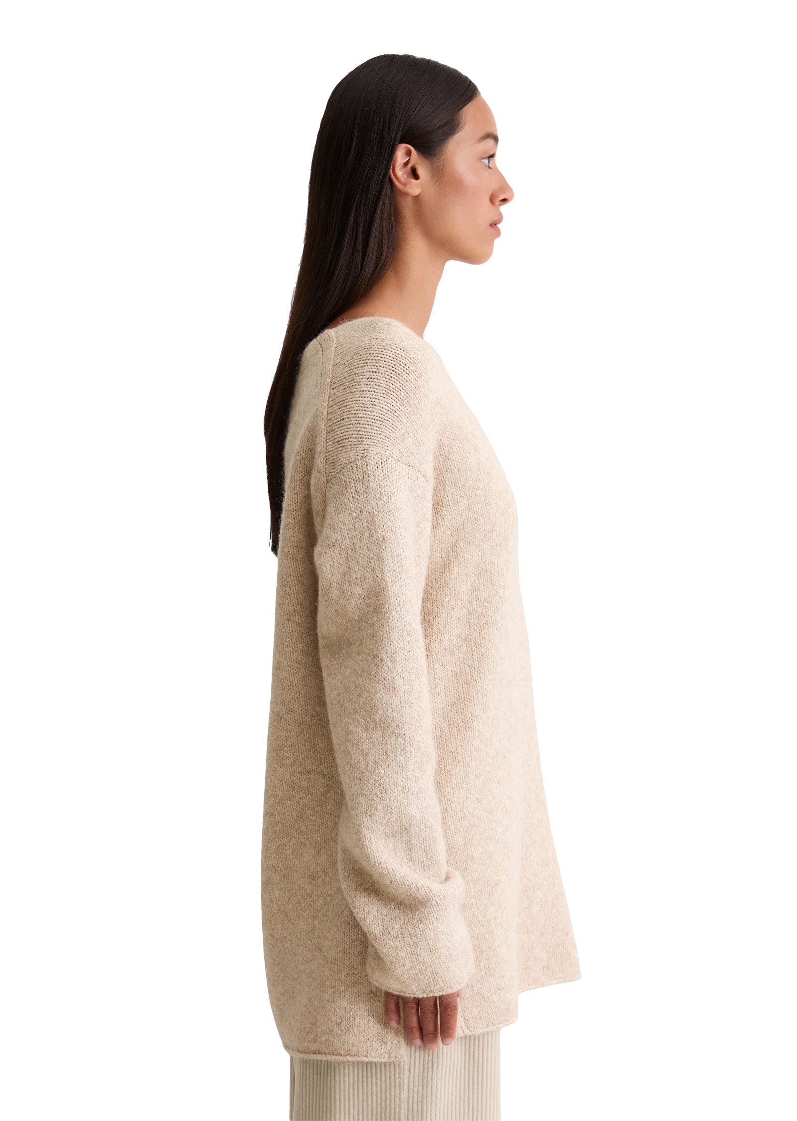 Marc O'Polo Strickpullover aus Bio-Baumwolle-Alpaka-Schurwolle-Mix günstig online kaufen