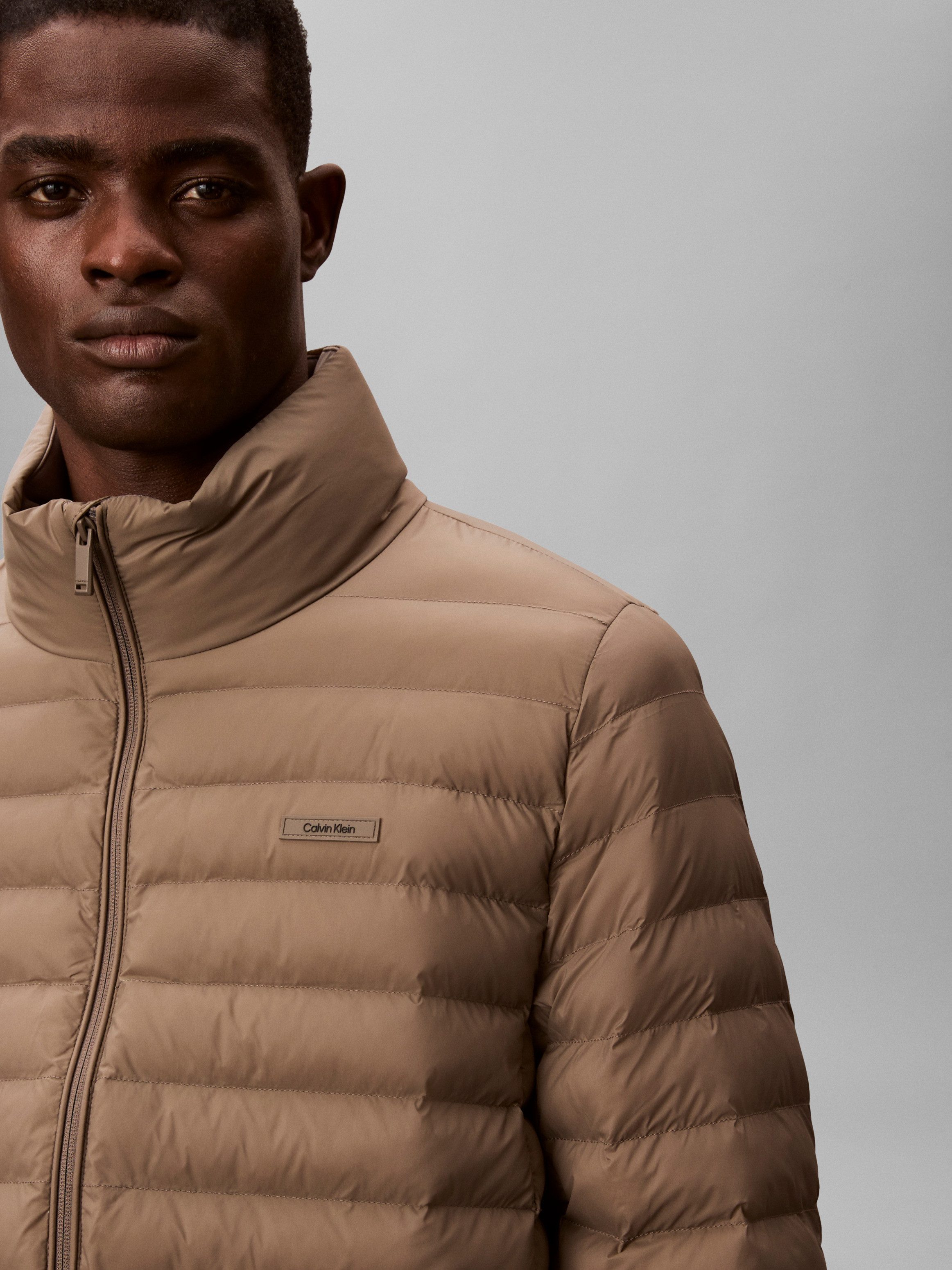 Calvin Klein Steppjacke Mit Rundhalsausschnitt