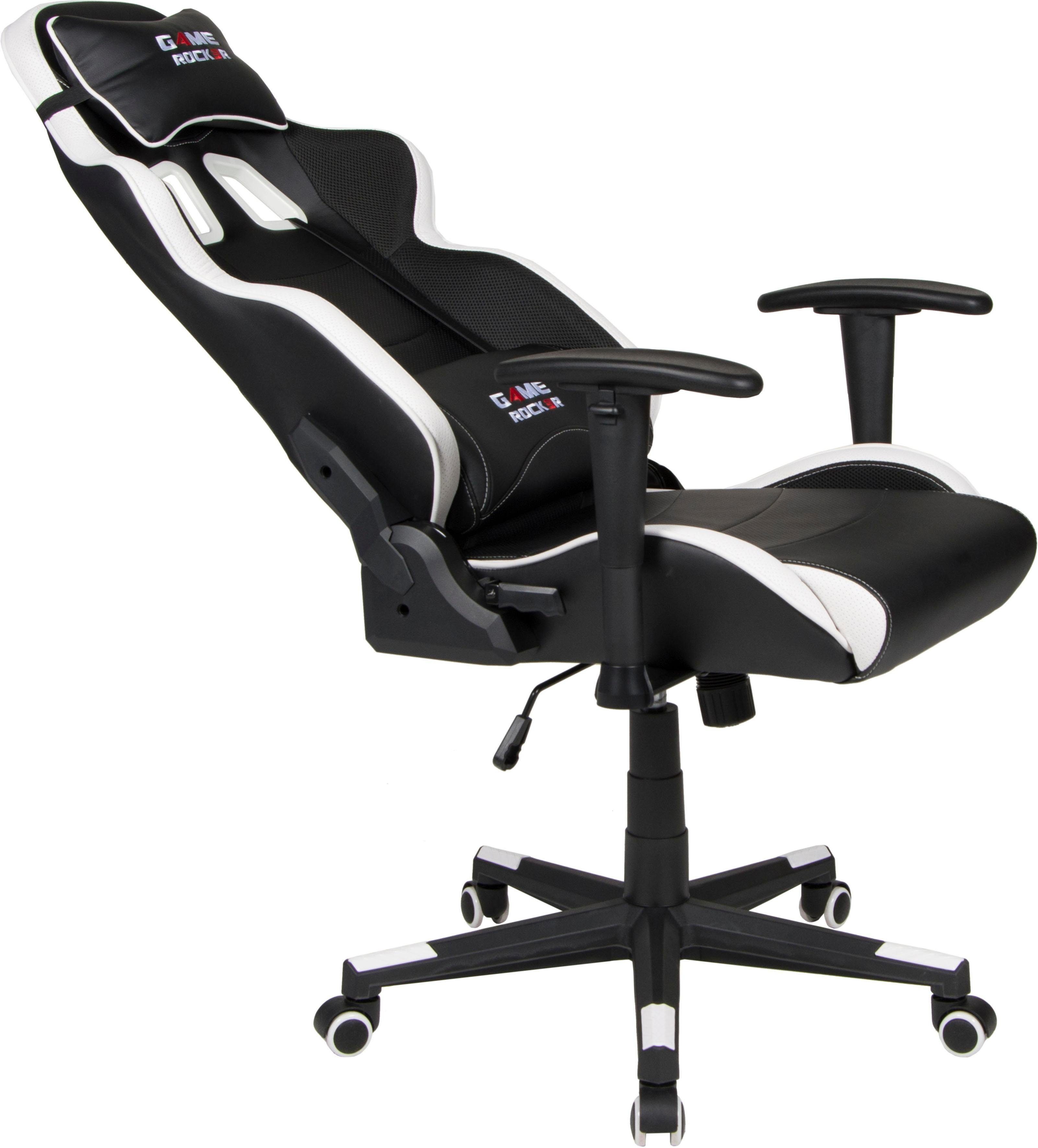 Duo Collection | schwarz/weiß G-10 Gaming-Stuhl schwarz/weiß Game-Rocker