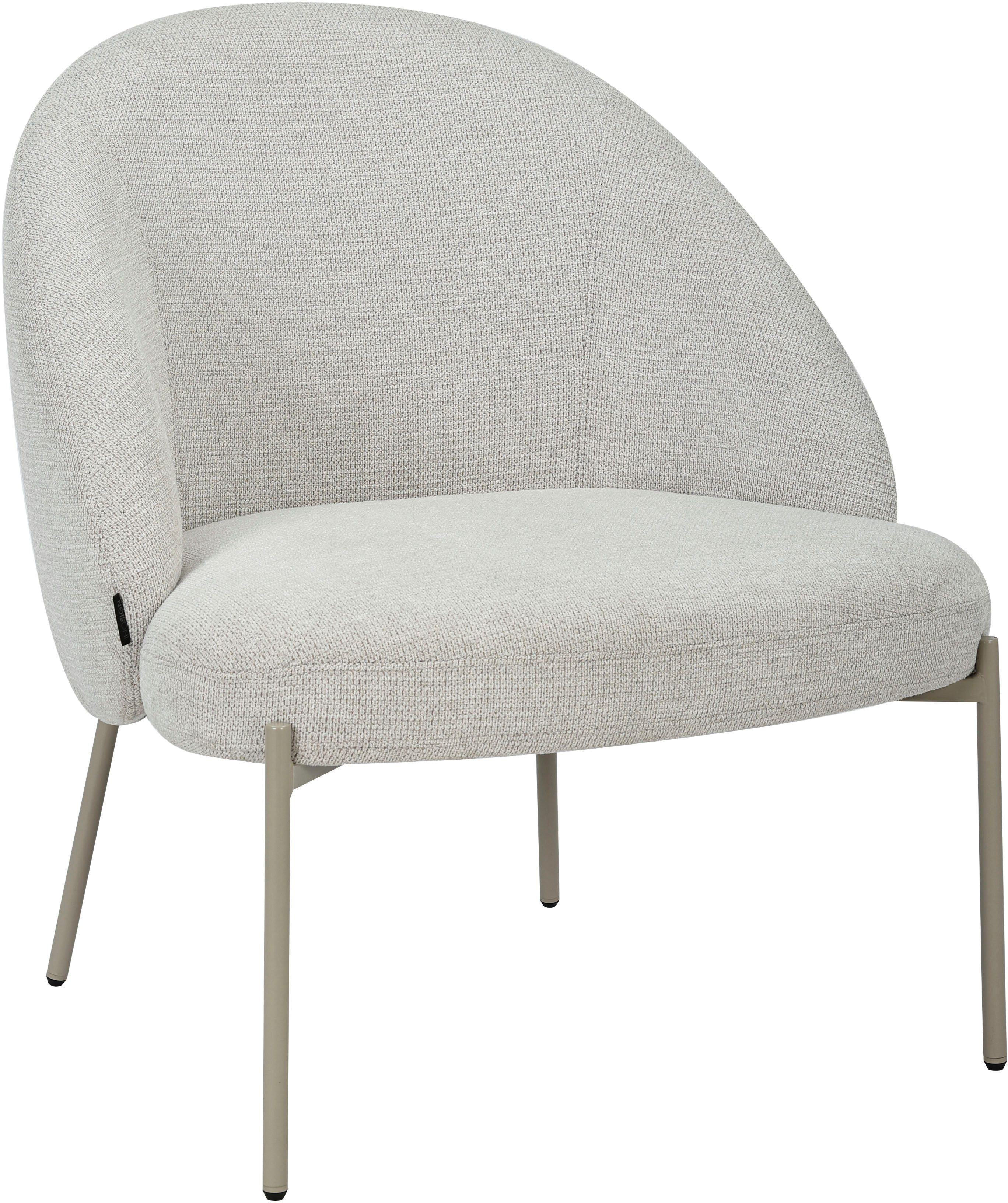 INOSIGN Loungesessel MOVILLE Designstuhl mit filigranen Metallbeinen, Cockt günstig online kaufen