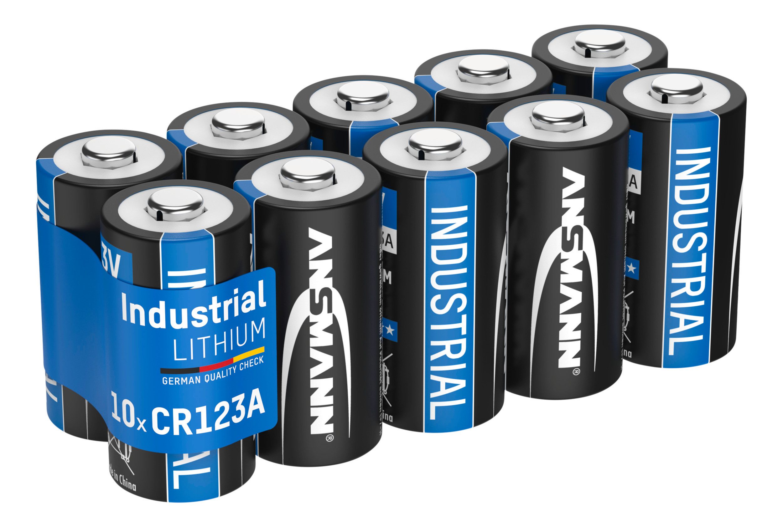 Lithium Batterie CR123A 3V, 10 Stück, Spezialbatterie Batterie