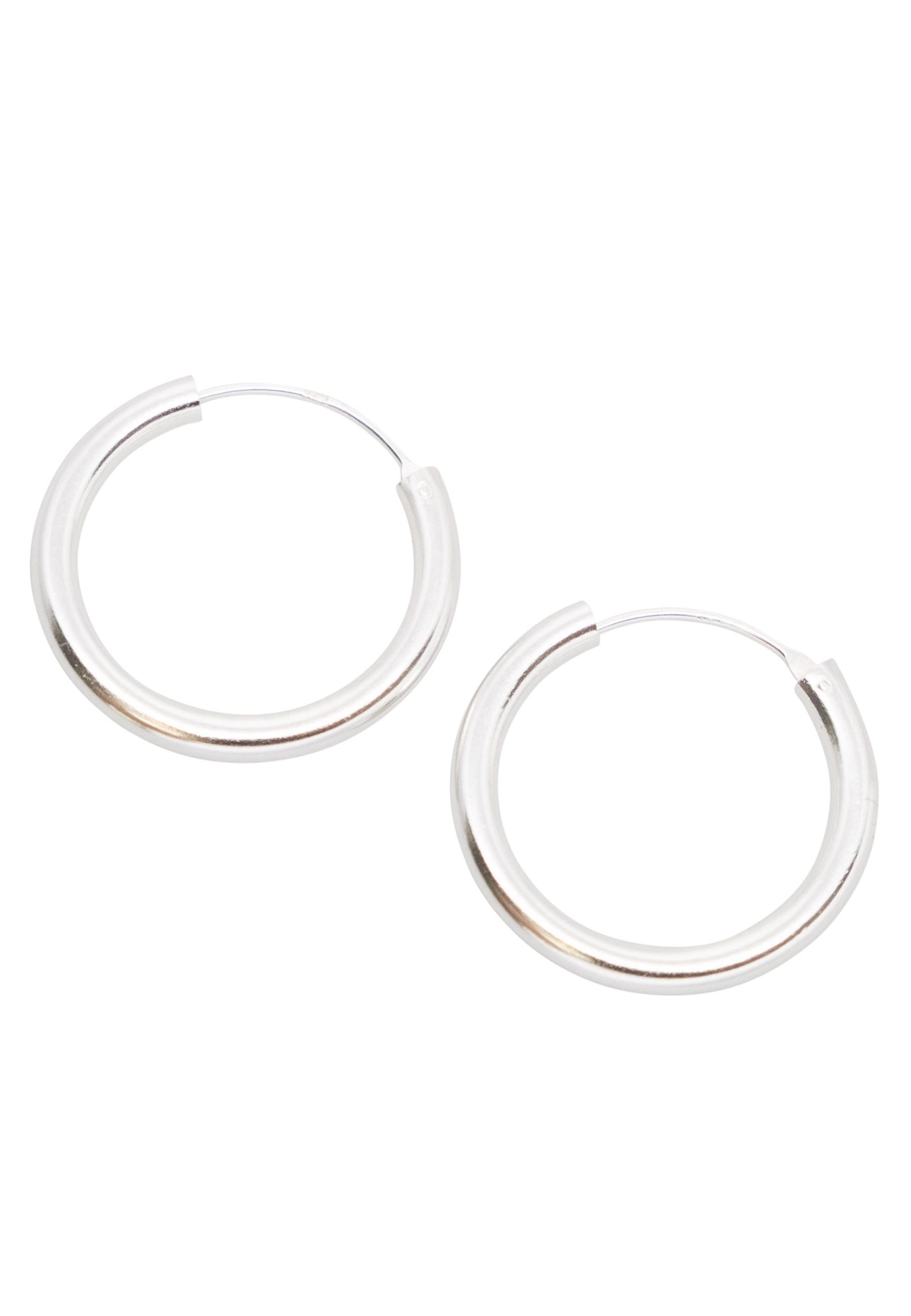 fejn jewelry Paar Creolen Bold Hoop, nachhaltiger Echtschmuck