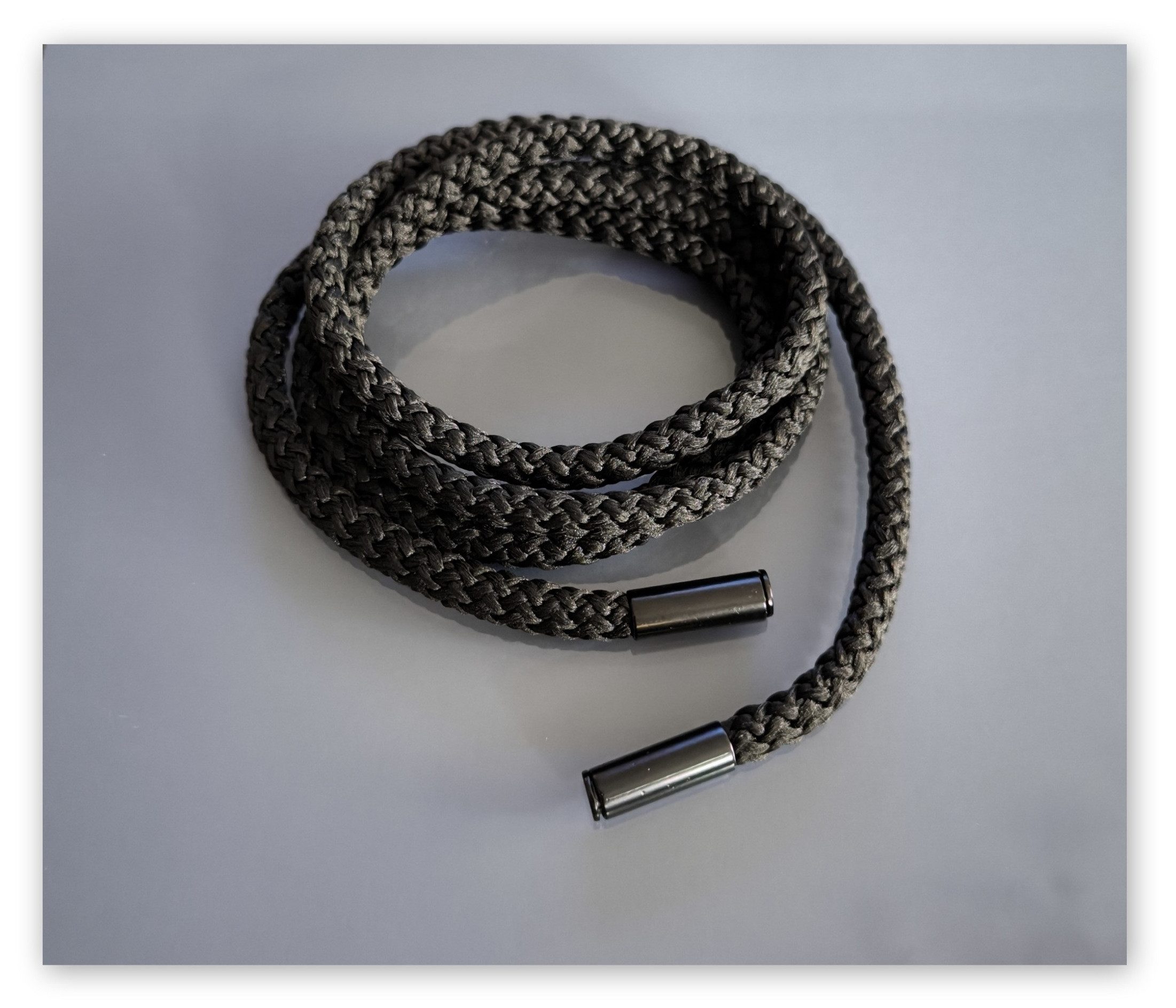 PaulZdrada Kordel Kordelzug Ersatzkordel 6mm mit Alu Endstück HOODIEBAND Jogginghose, Modern