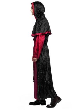 Boland Kostüm Teufelspriester Kostüm, Samtgewand für Satanisten