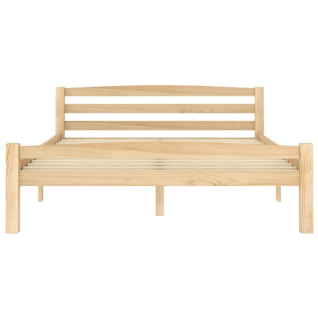 vidaXL Bettgestell 120 x 200 cm Bettgestell aus massivem Kiefernholz 120x200 cm stabil un – Bild 3 von 5