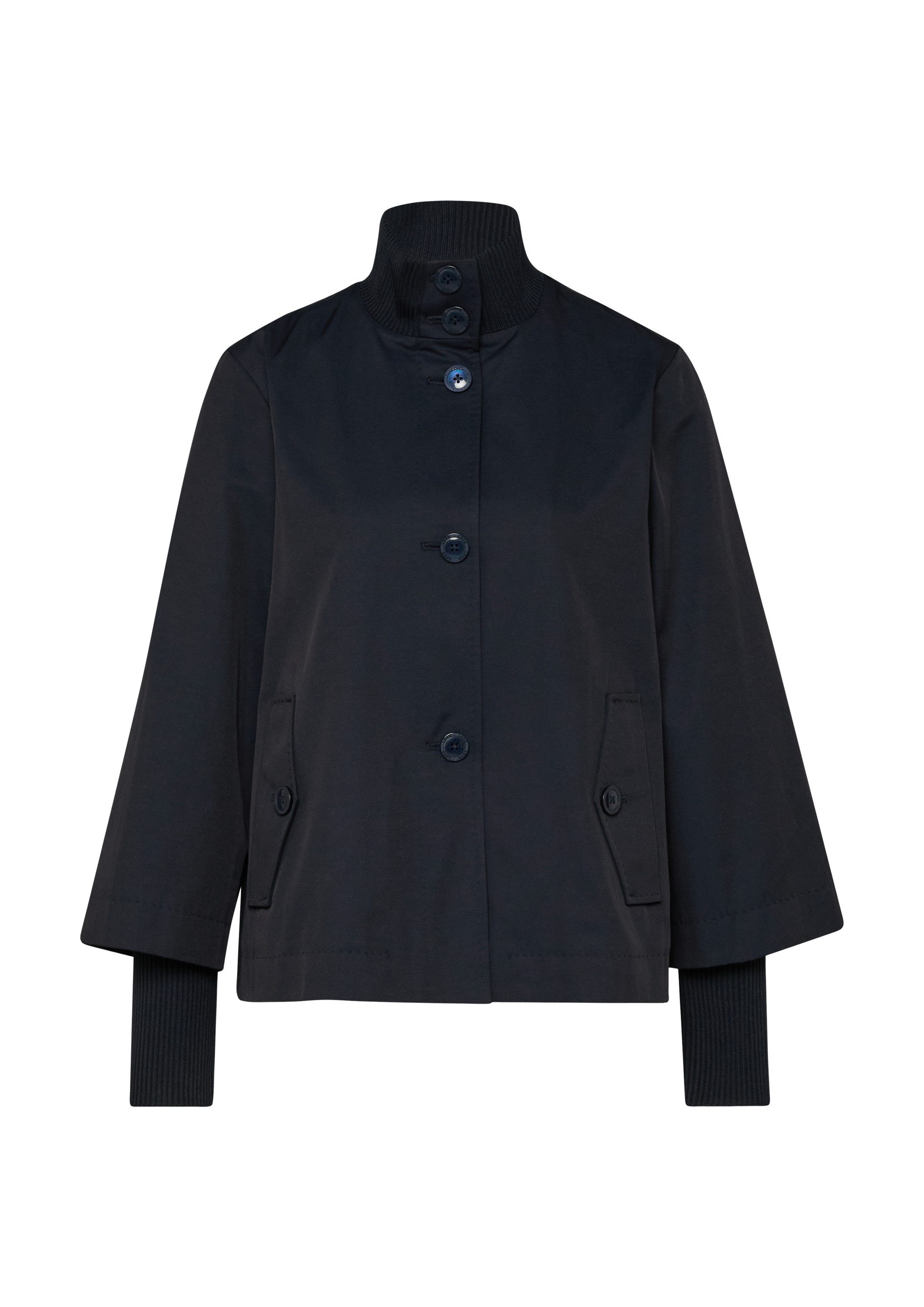 s.Oliver Funktionsjacke Outdoor-Jacke Jacke im Relaxed Fit mit Rippbündchen günstig online kaufen