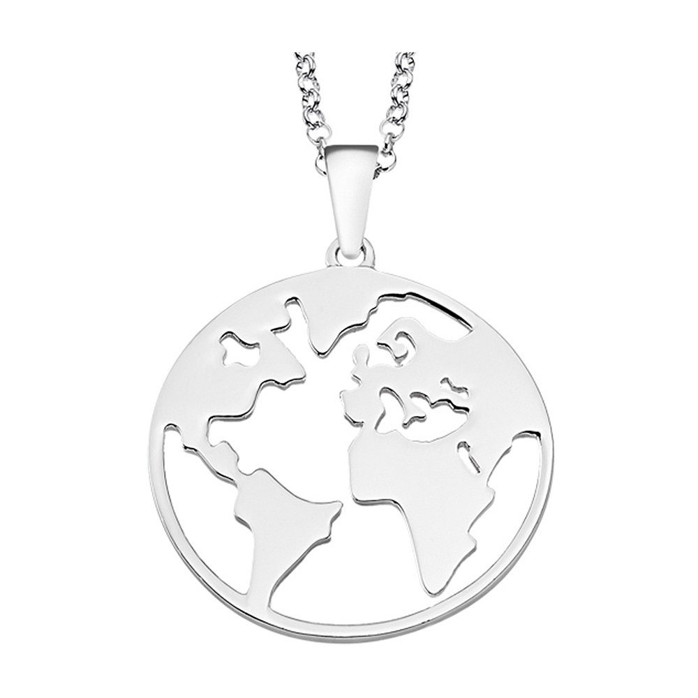 LOTUS Silber, 925 Silver Silberkette Damen Damen, Sterling für Welt SILVER Halskette Halsketten silber LOTUS