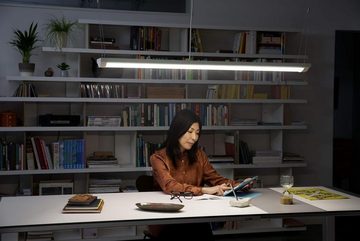 Ledvance Deckenleuchten LEDVANCE LED Lichtleiste Deckenleuchte Büro Lichtband 60cm, Kaltweiß