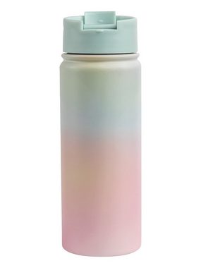 fitvia Thermoflasche mit stylischem Farbverlauf in Pastelltönen