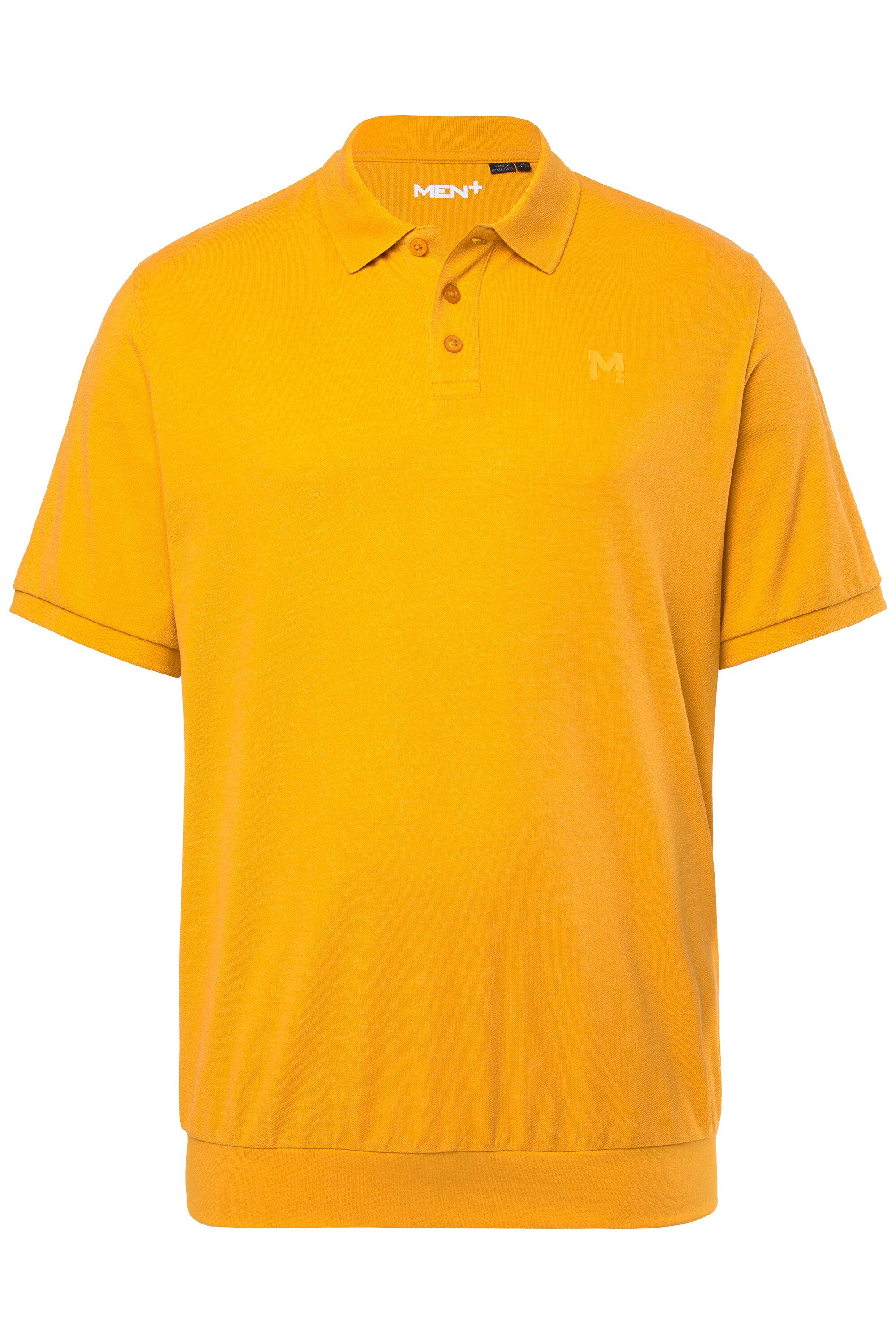 Men Plus Poloshirt Poloshirt Bauchfit Basic Piqué Halbarm günstig online kaufen