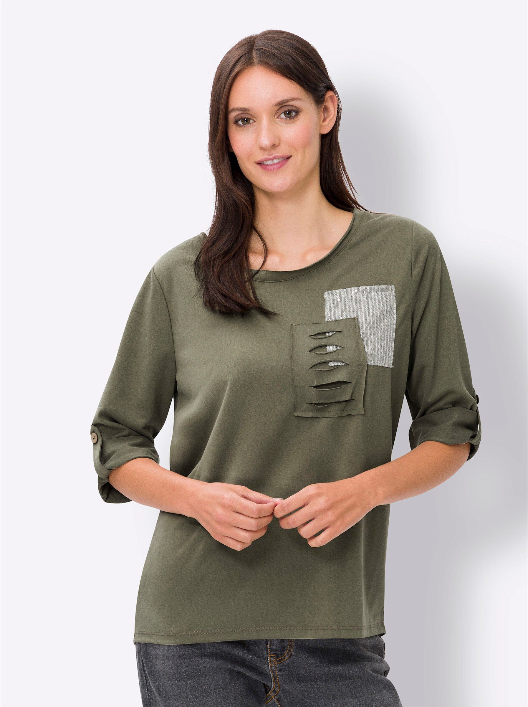 heine T-Shirt 3/4-Arm-Shirt günstig online kaufen