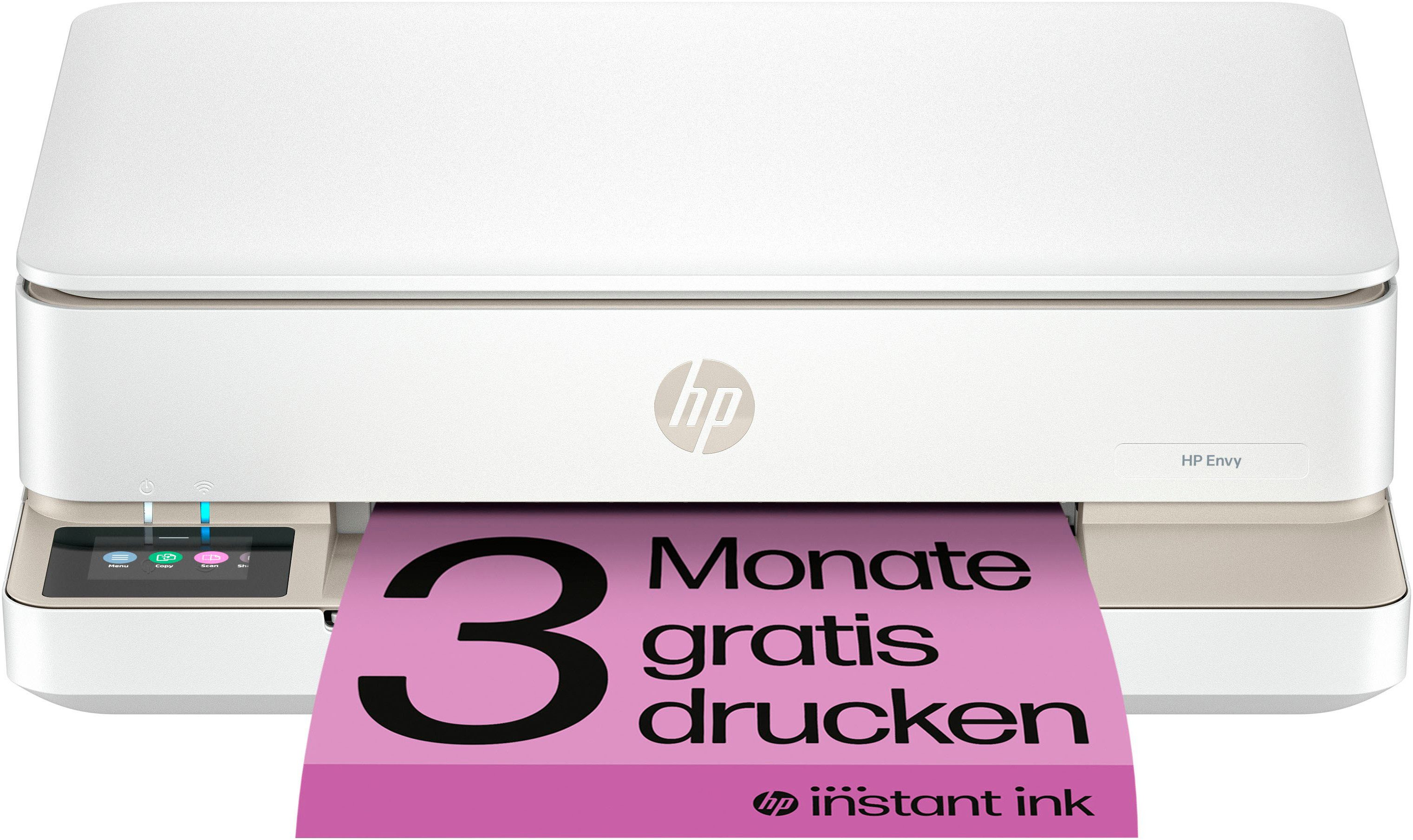 HP ENVY 6120e Multifunktionsdrucker, (WLAN (Wi-Fi), Mit HP Instant Ink 3 Probemonate gratis drucken)