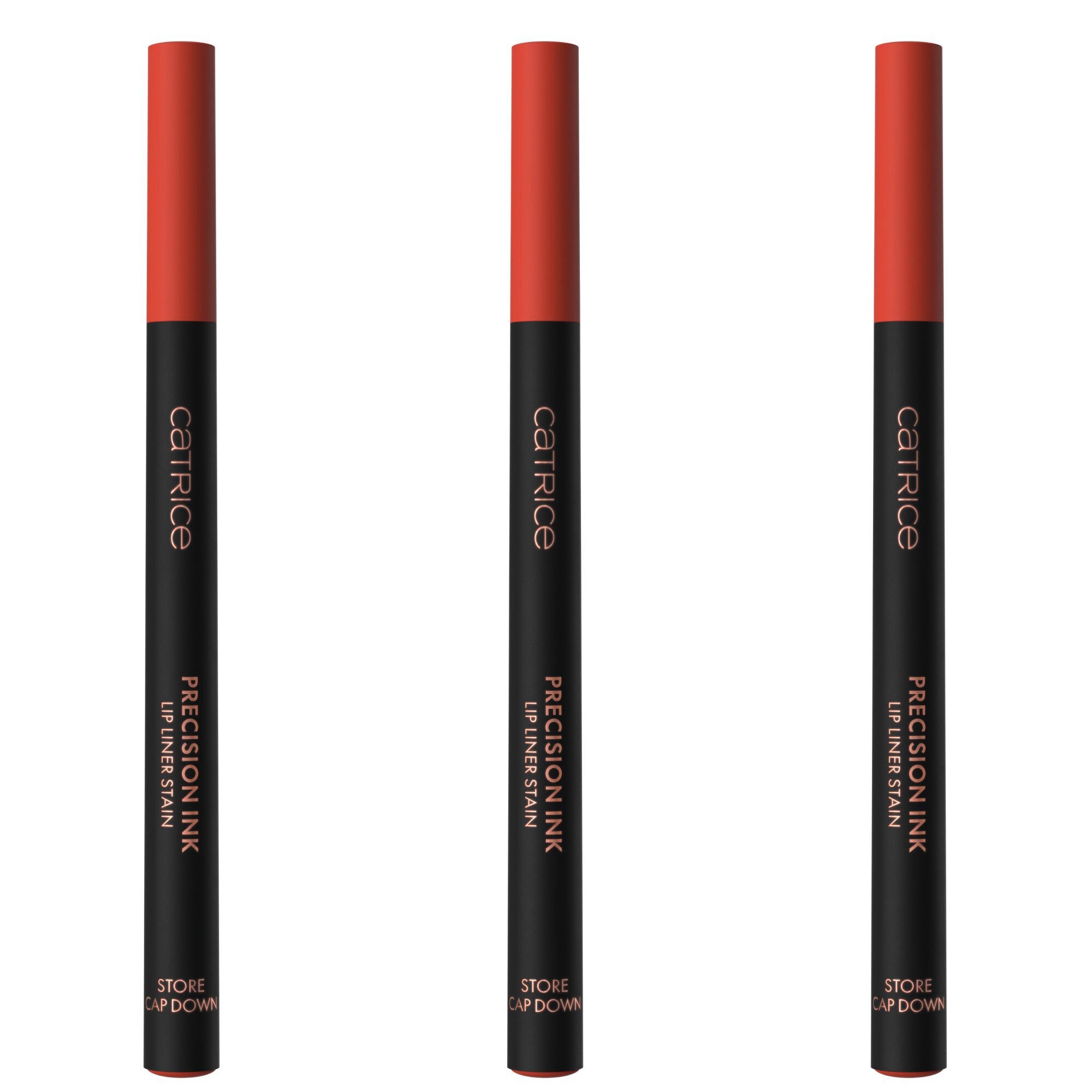 Catrice Lipliner Precision Ink Lip Liner Stain, 3-tlg.