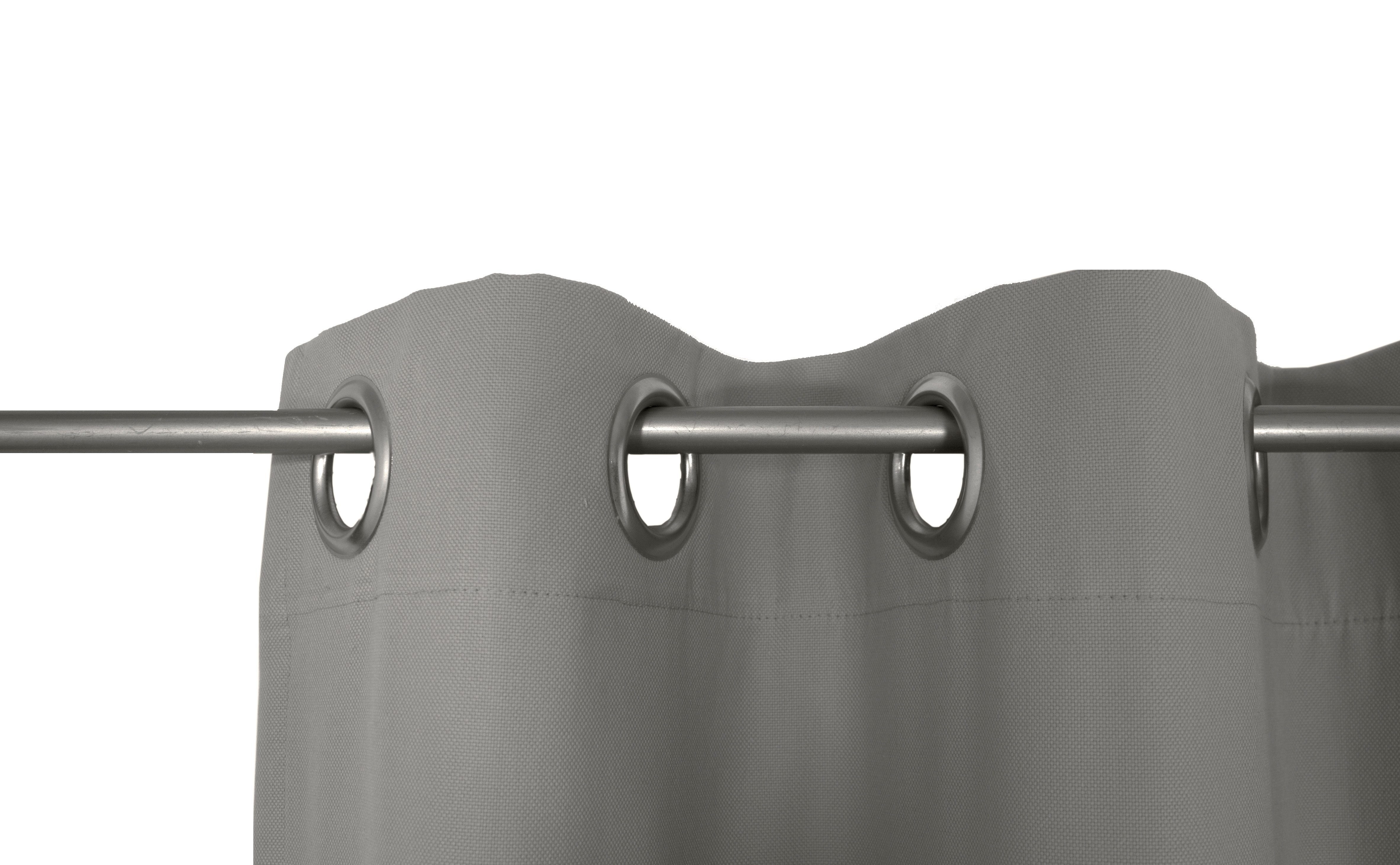 Wirth Vorhang WirthNatur (1 St), Ösen, blickdicht, 1-lagig