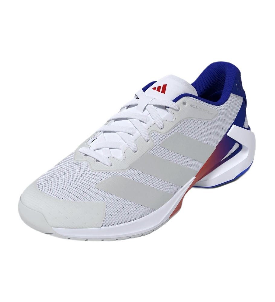 adidas Performance Hallen-Indoorschuhe Adizero Counterblast weiss/silber/blau Herren Badmintonschuh