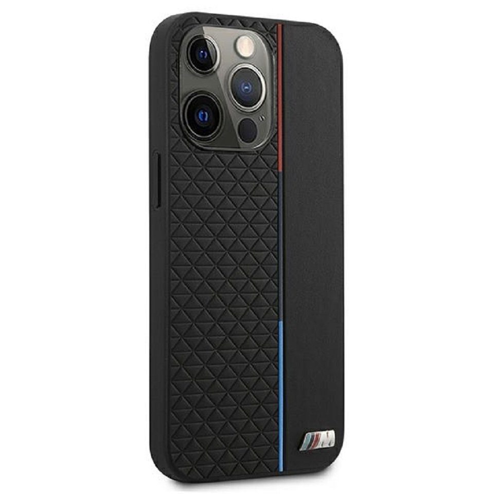 BMW Handyhülle iPhone 13 Pro Max Hardcase Cover Kunststoff TPU schwarz 6,7 Zoll, Kantenschutz