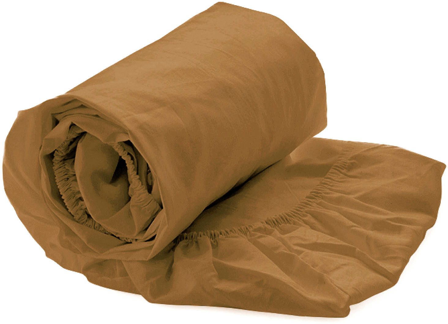 YELLOW Spannbettlaken Percale, Perkal, Gummizug: rundum, günstig online kaufen