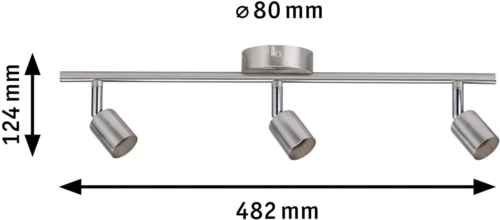 Carolina, Deckenleuchte Paulmann ohne GU10 LED Leuchtmittel,