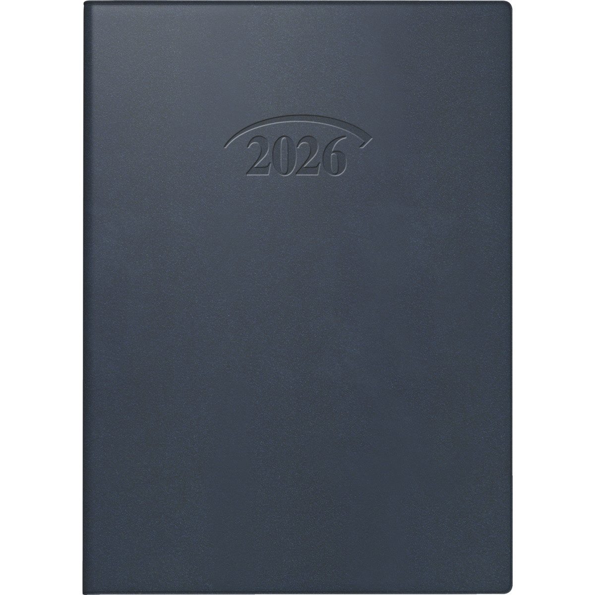 BRUNNEN Taschenkalender Taschenkalender 736 10x14cm 1 Tag/Seite Kunststoff schwarz 2026