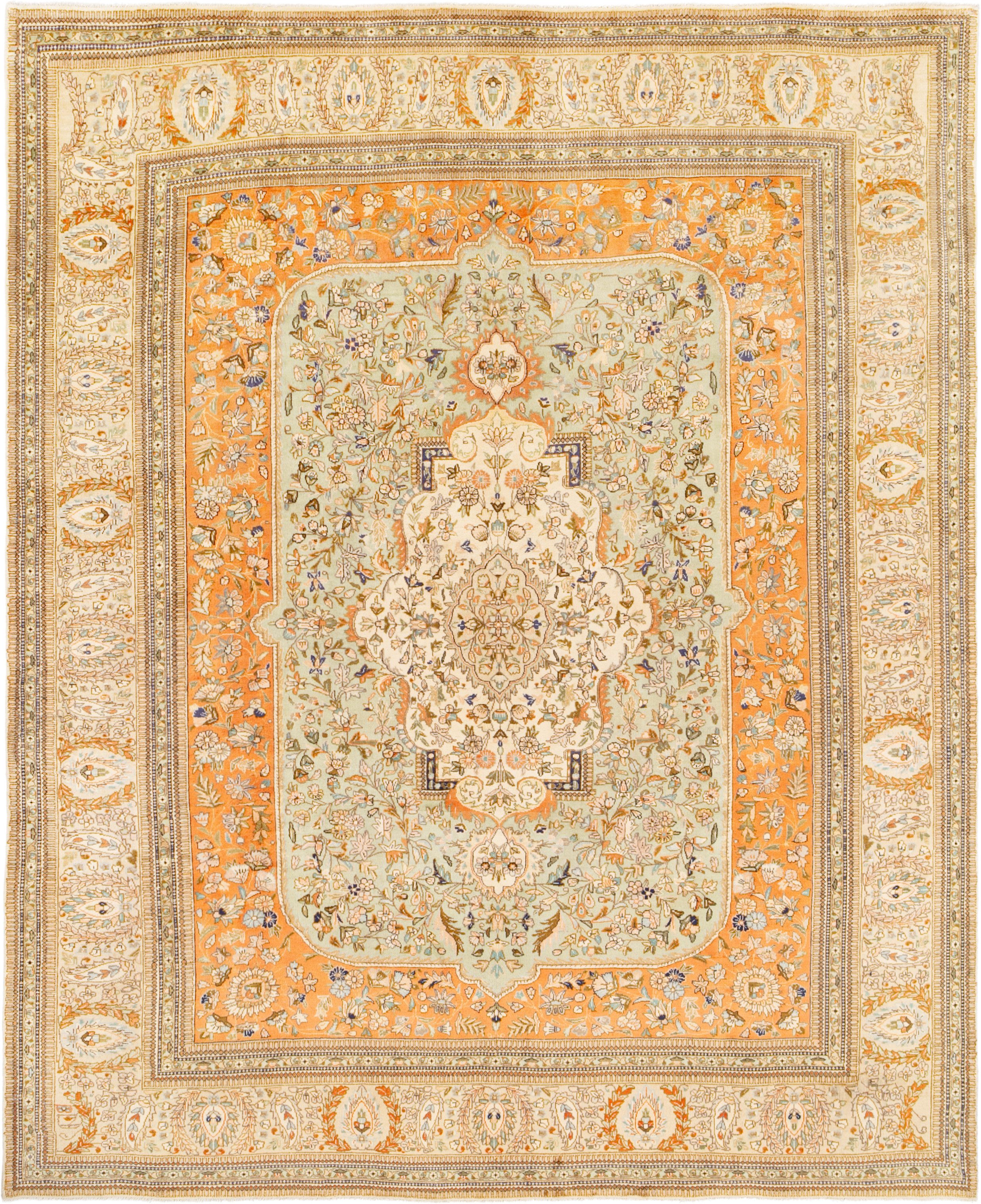 Carpet Avenue Teppich Tabriz Tabatabai Patina 357x293, Rechteck, Höhe: 7 mm