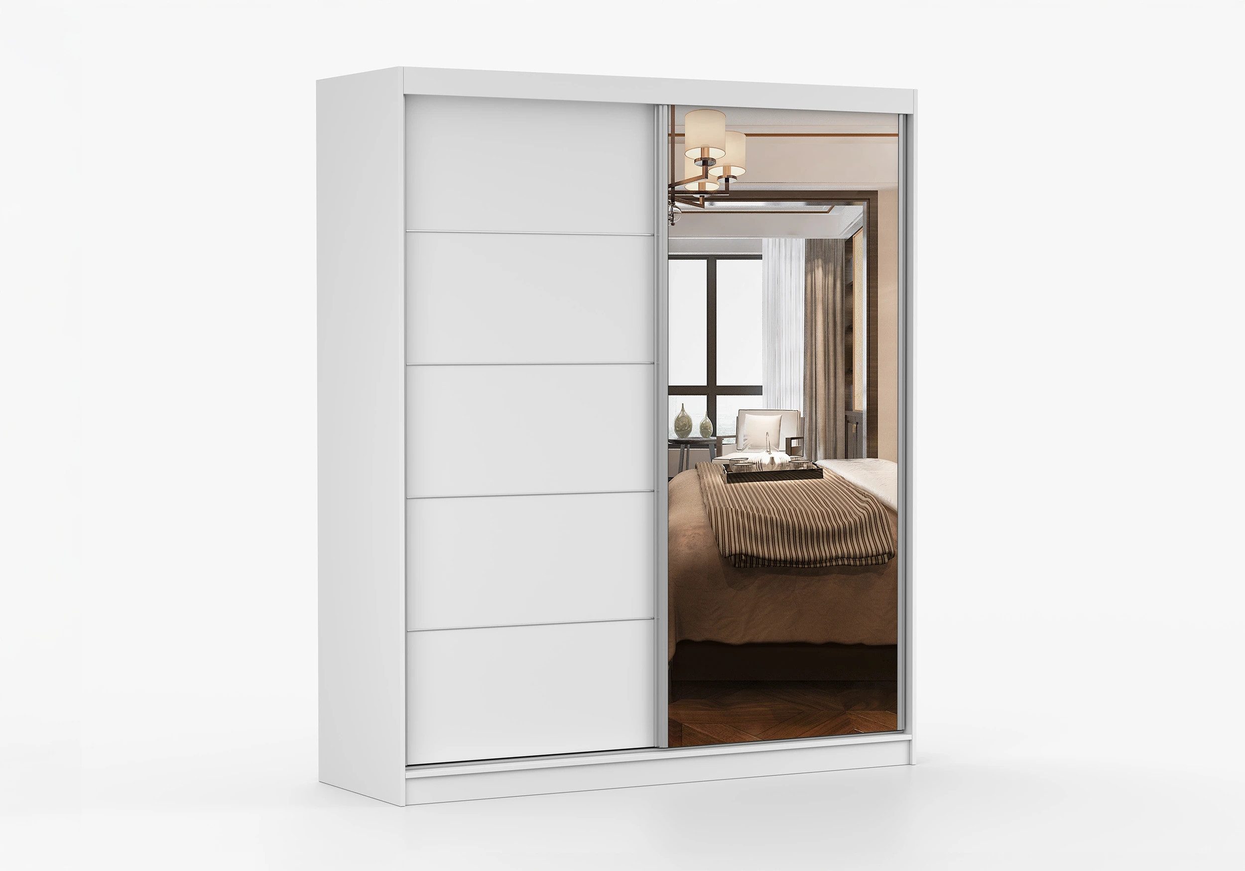 imoebel24 Schwebetürenschrank BELLA 03 183 cm günstig online kaufen