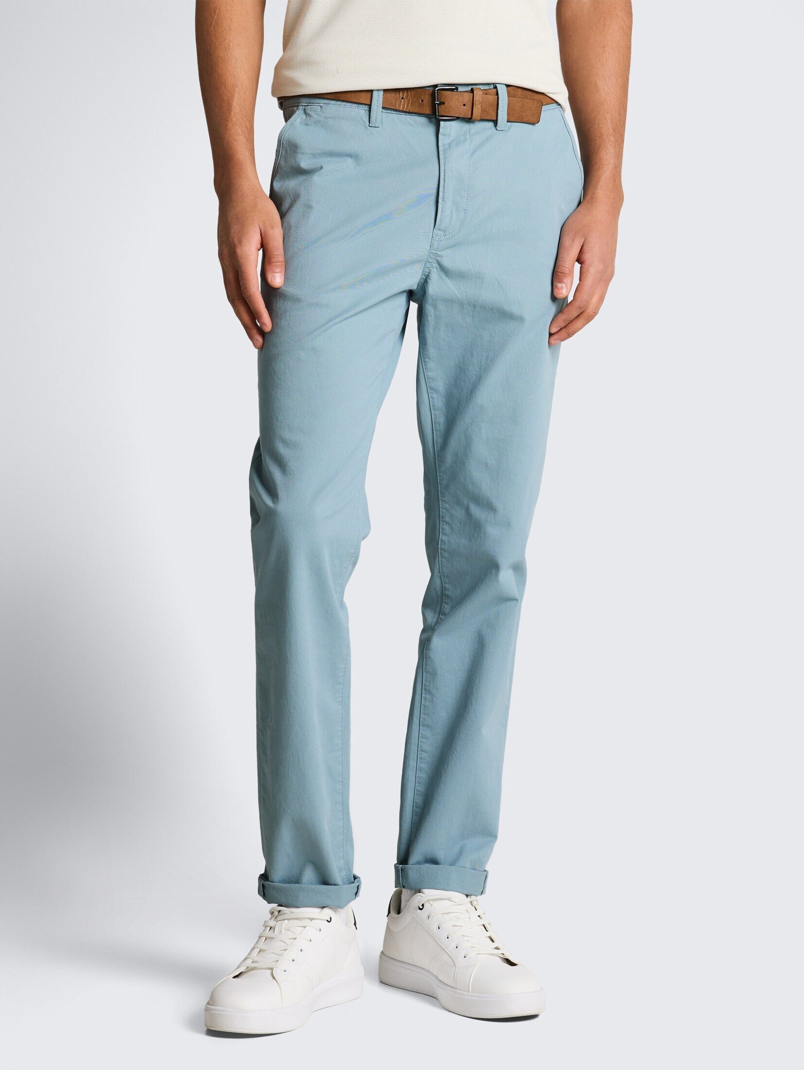 TOM TAILOR Denim Chinohose Hosen & Chino Slim Chino Hose mit Gürtel günstig online kaufen