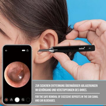 pulox Unterarmkrücke Pulox - EC-95 - Ohrreiniger Ohrenschmalzentferner - mit Smartphone