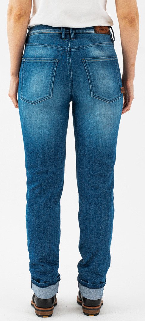 Rokker Motorradhose Birdie Damen Motorradjeans Knieprotektoren enthalten