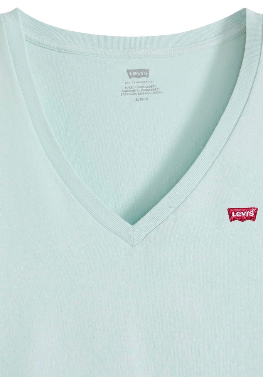 Levi's® V-Shirt Perfect Tee mit kleinem Batwing- Logo günstig online kaufen