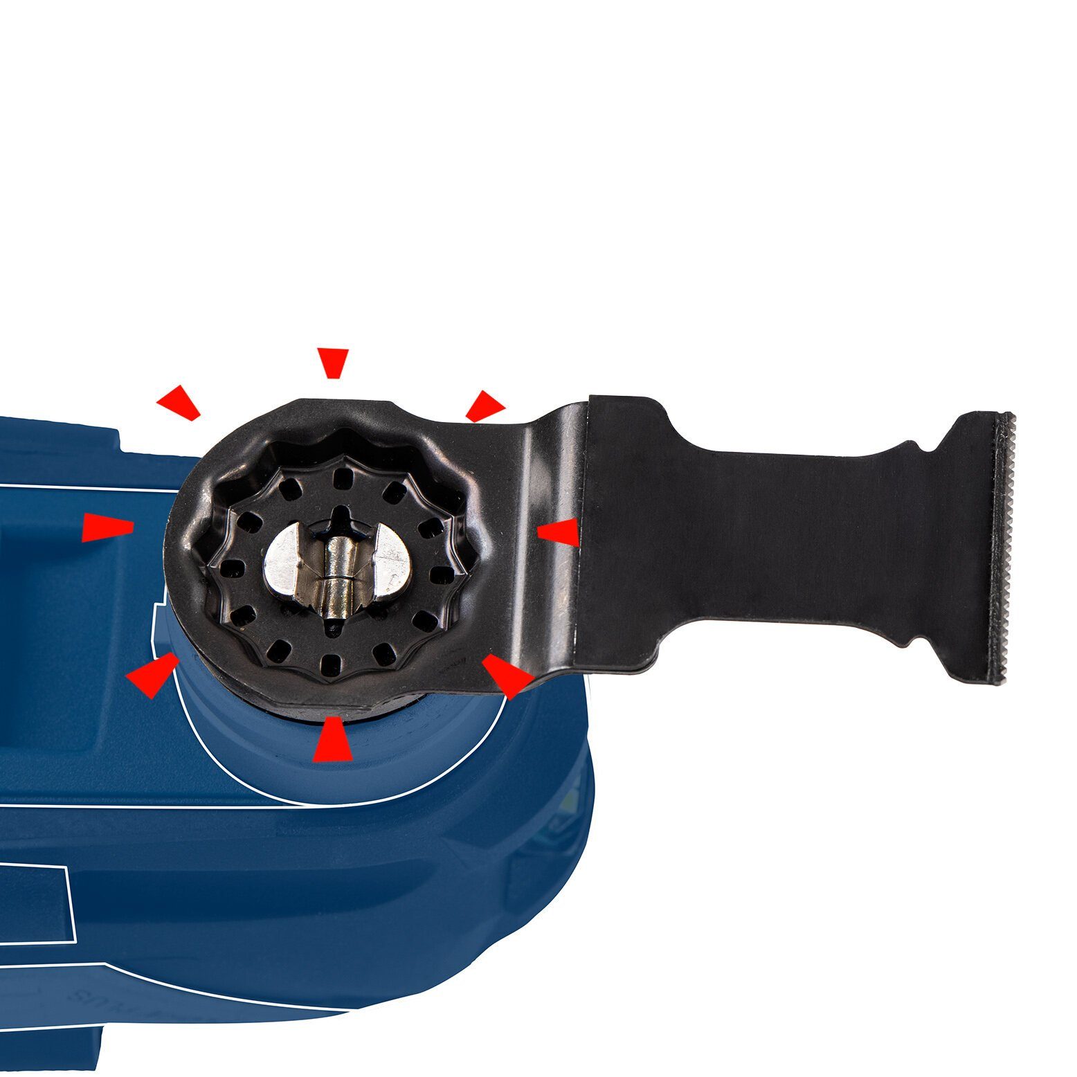 BOSCH Tauchsägeblatt Pro AII (10 Stück), AII 65 BSPIB für Multifunktionswerkzeuge, 65 x 40 mm - 10er-Pack