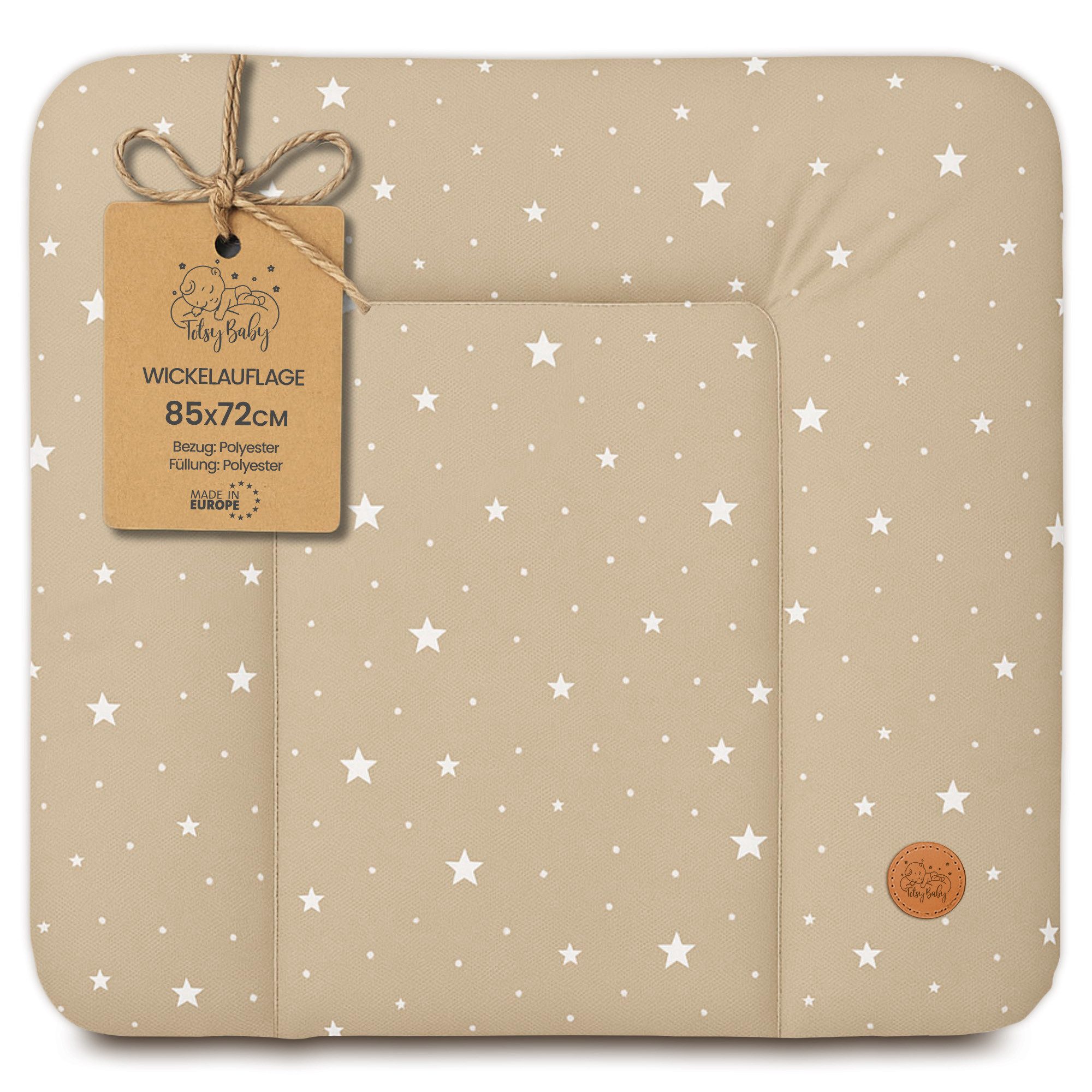 Totsy Baby Wickelauflage Wickelunterlage abwaschbar und wasserdicht - Wickelmatte zum Auflegen