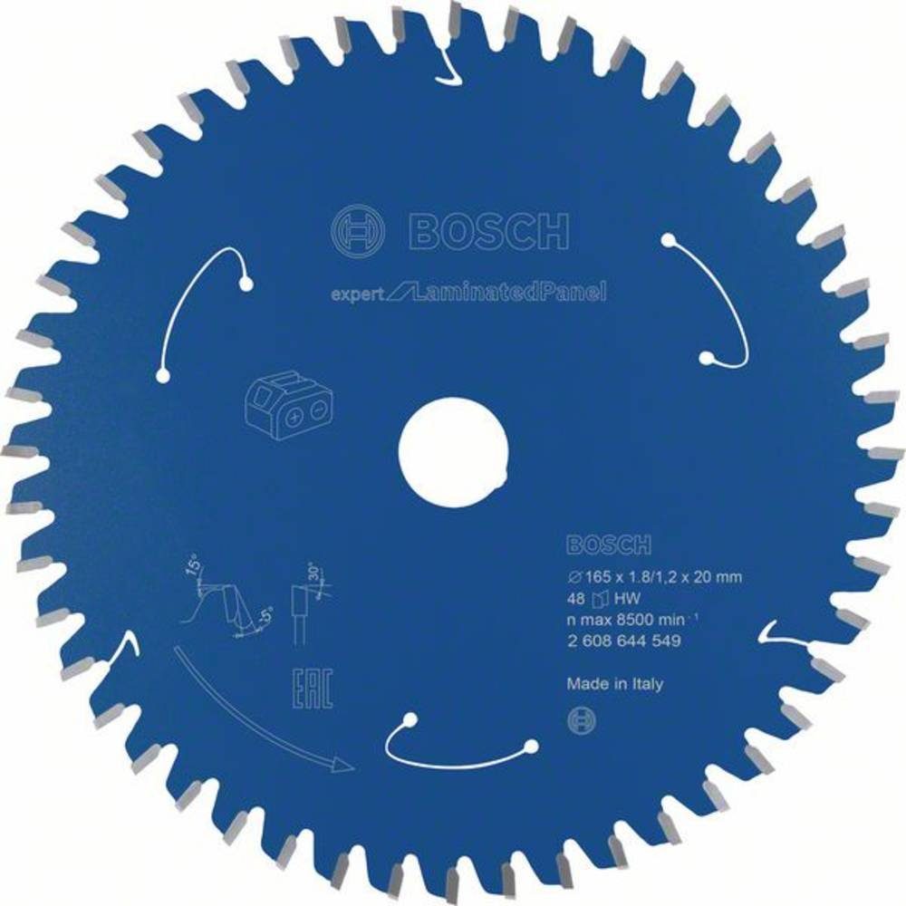 BOSCH Kreissägeblatt Akku-Kreissägeblatt Expert for Laminated Panel 2608644549