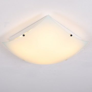 Home4Living LED Deckenleuchte Deckenlampe 15W Weiß Wohnzimmerlampe Deckenleuchten Lampe, inkl. Leuchtmittel, Dekorativ