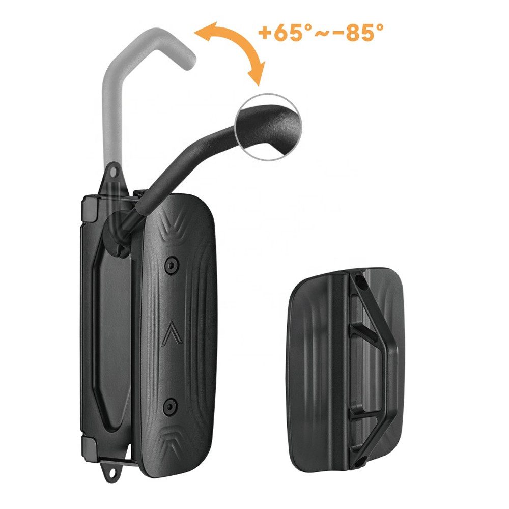Cranit Fahrradständer Fahrrad Wandhalterung vertikal / Fahrradlift schwenkbar FH1 schwarz