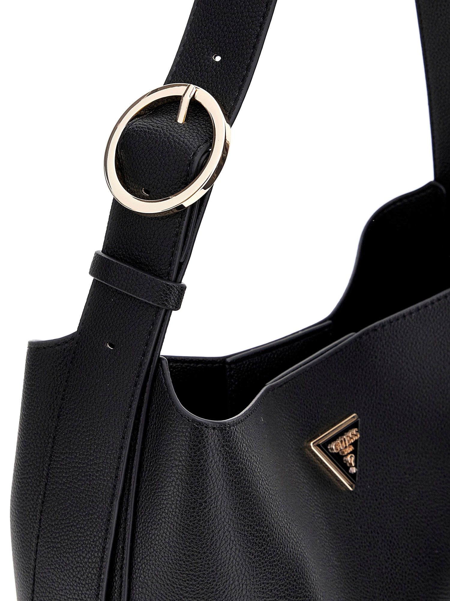 Guess Umhängetasche HWBG6974040 MERIDIAN II BUCKET Woman Handtasche (Stück, 1-tlg., 1), Logoschriftzug