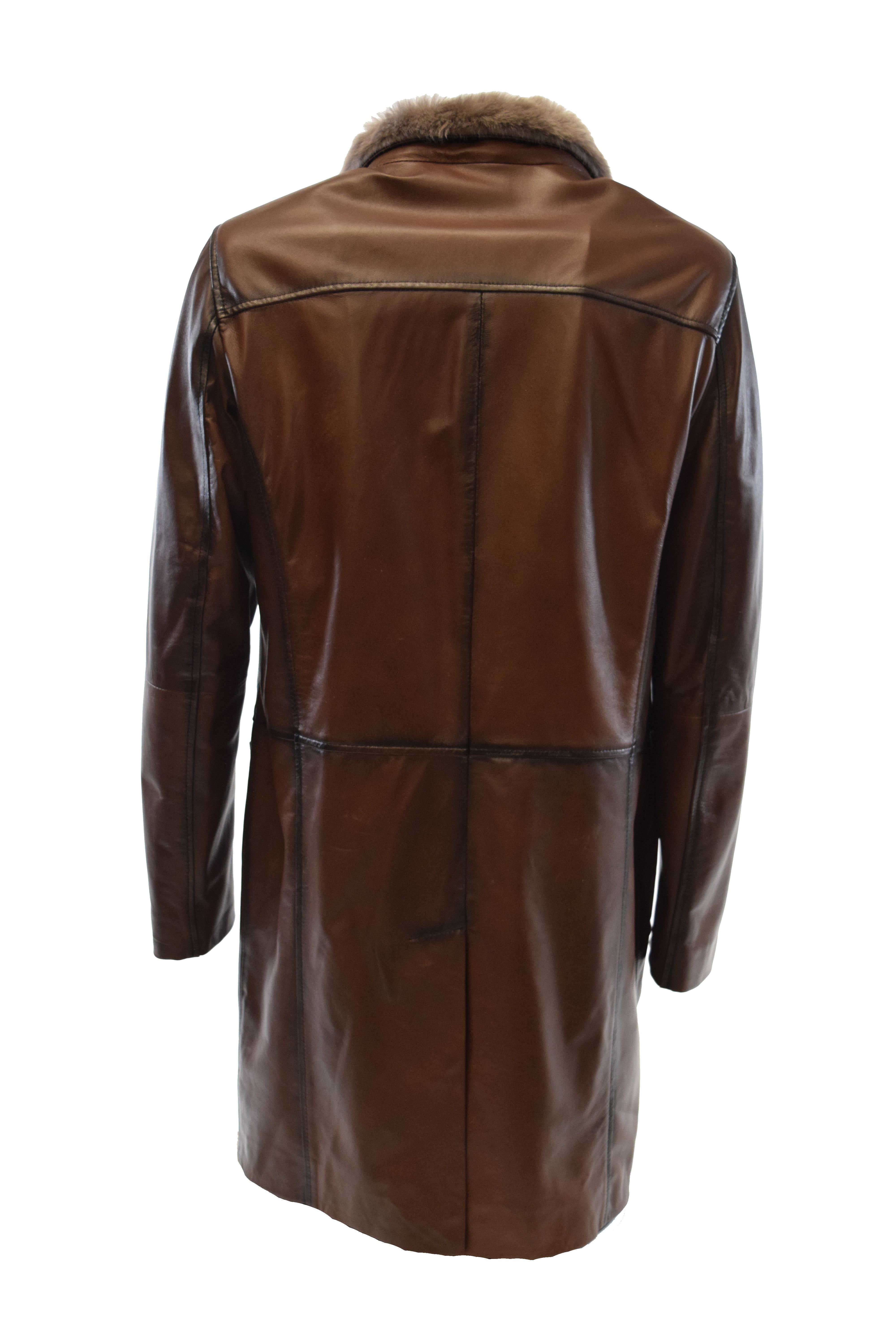 Zimmert Leather Ledermantel Marrius Schwarz, handschuhweiches Leder