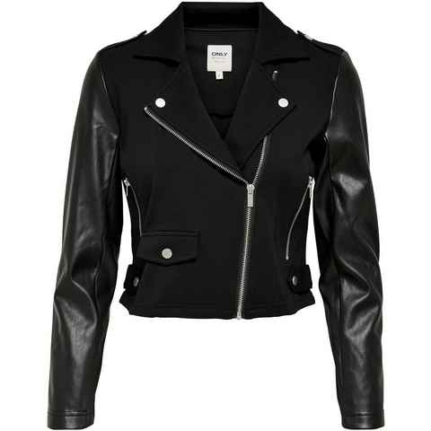 ONLY Bikerjacke ONLPOPTRASH MIX BIKER JACKET