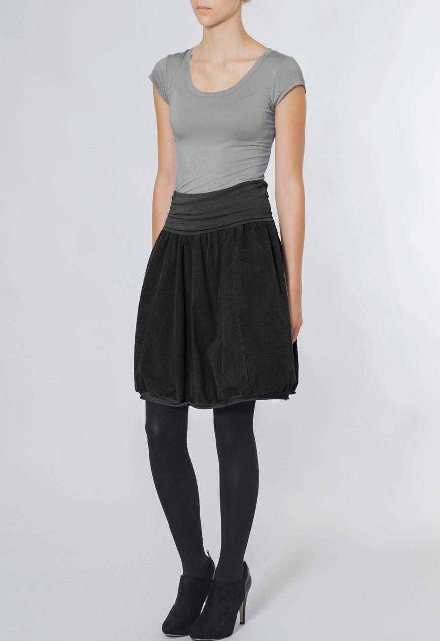 Caspar Faltenrock RO004 Damen Cord Rock günstig online kaufen