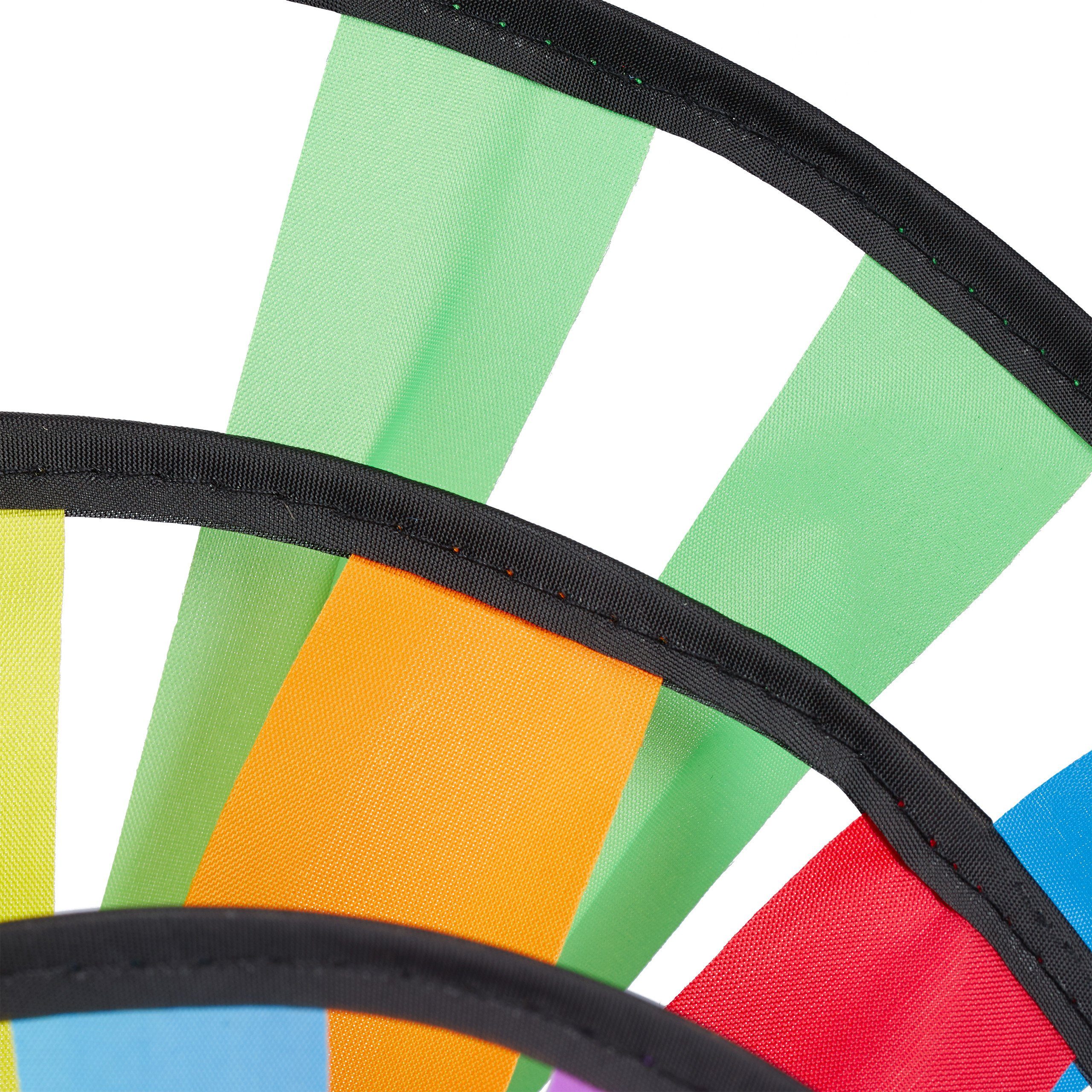 relaxdays Windrad Regenboge