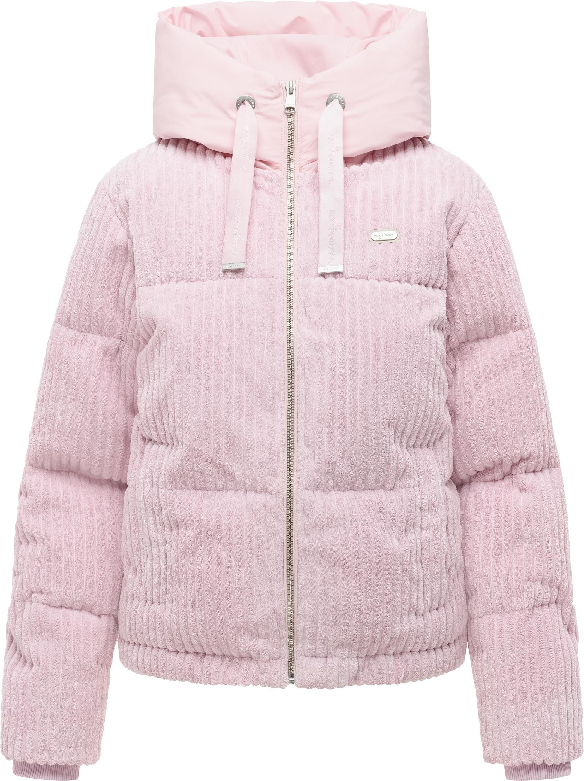 Ragwear Cordjacke Riella Cordy Y Kuschelig weiche Damen Winter Kordjacke