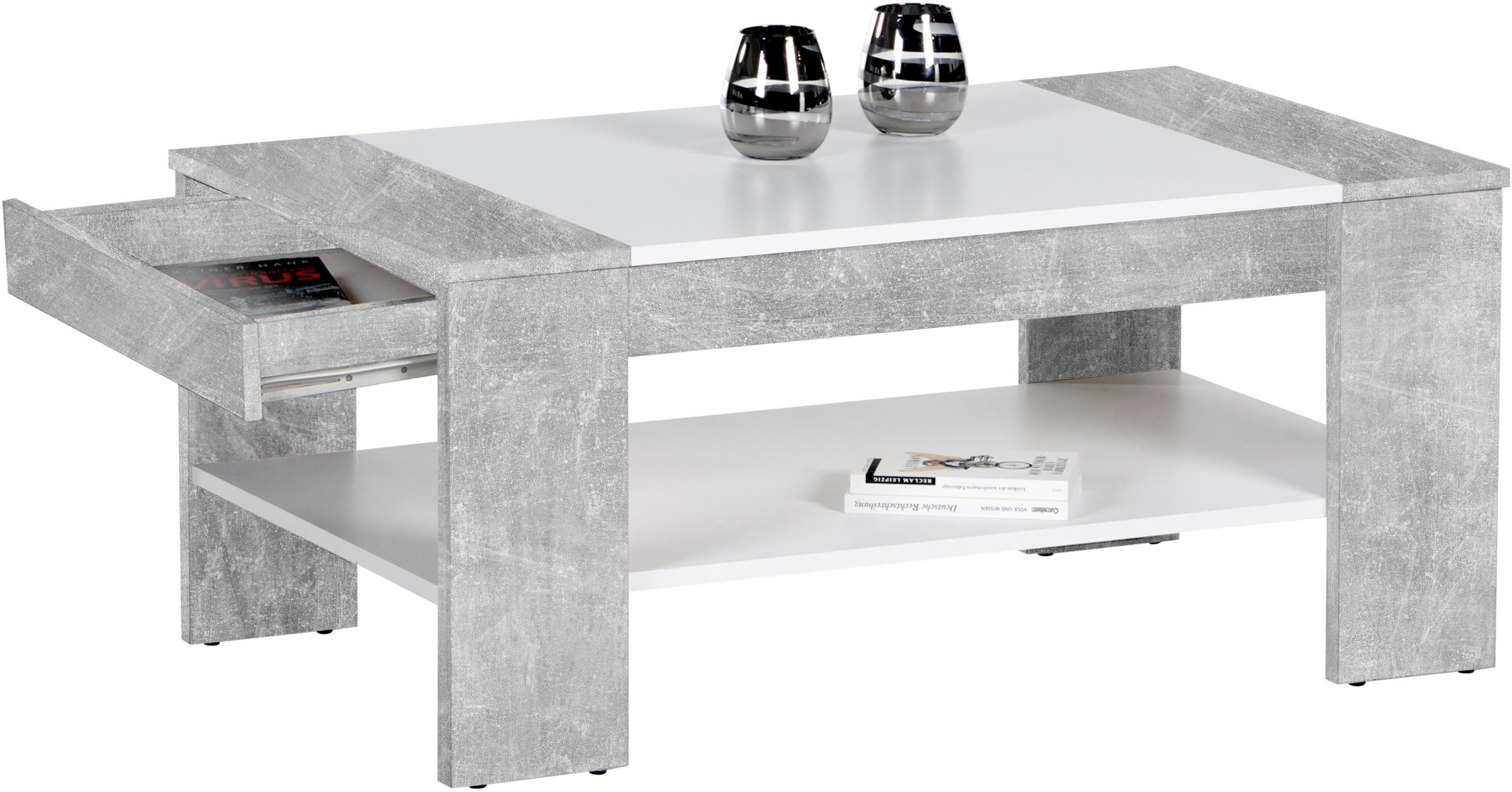 Stolkom Sp.z.o.o. Couchtisch Finley mit Ablageboden, günstig online kaufen