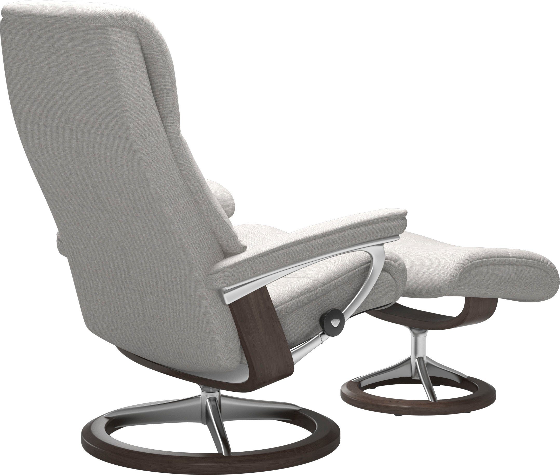 Stressless® Relaxsessel L,Gestell View, Wenge Signature mit Größe Base