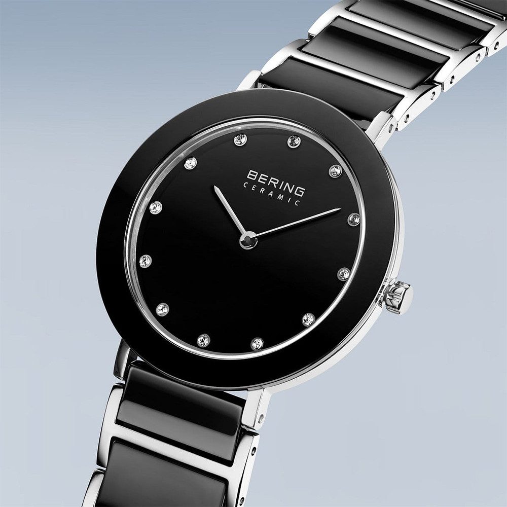Bering Quarzuhr Bering Ceramic silber glänzend 11435-749 11435-749, Hochwertiges Produkt mit zeitlosem Design, sorgfältiger Verarbeitung