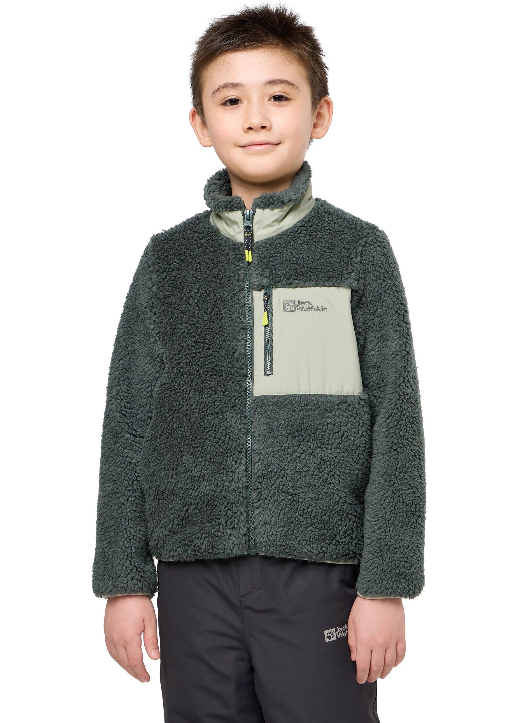Jack Wolfskin Fleecejacke ICE CURL JACKET K aus 300er-Fleece