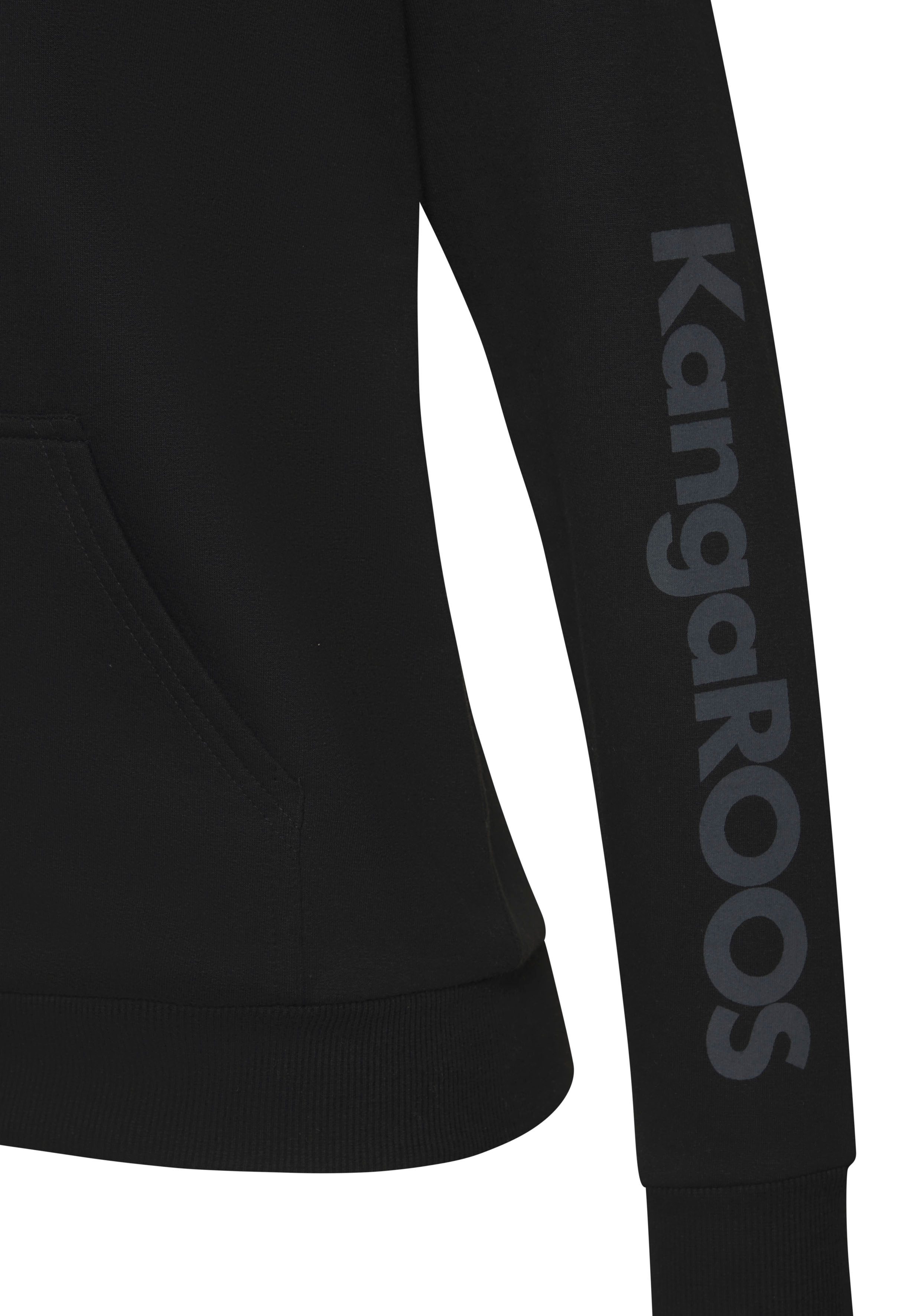 KangaROOS Sweatjacke mit kontrastfarbenen Details, Loungewear