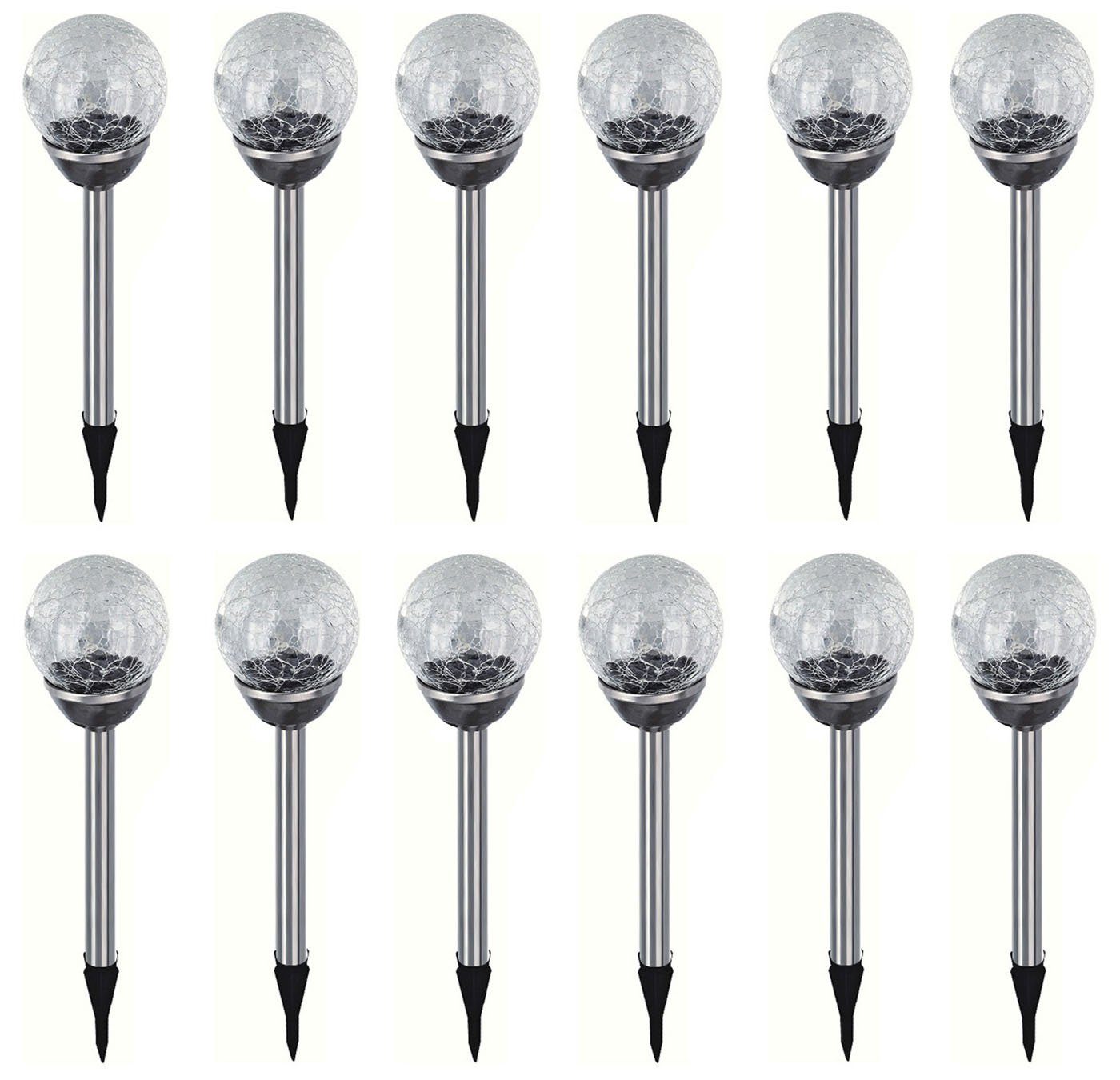 HAC24 LED Solarleuchte Solar Gartenleuchte Kugel günstig online kaufen