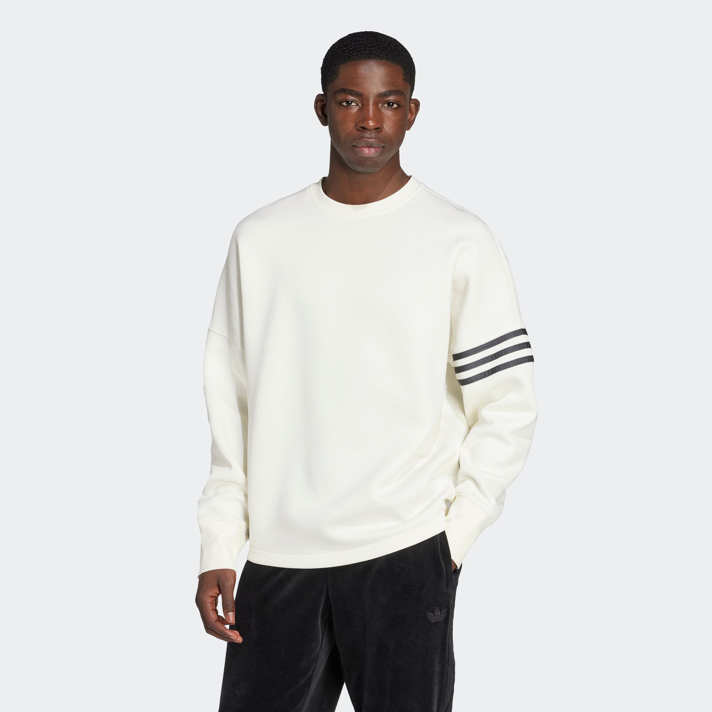 adidas Originals Sweatshirt NC LS OS CREW sportlicher Stil, Oversized-Silho günstig online kaufen