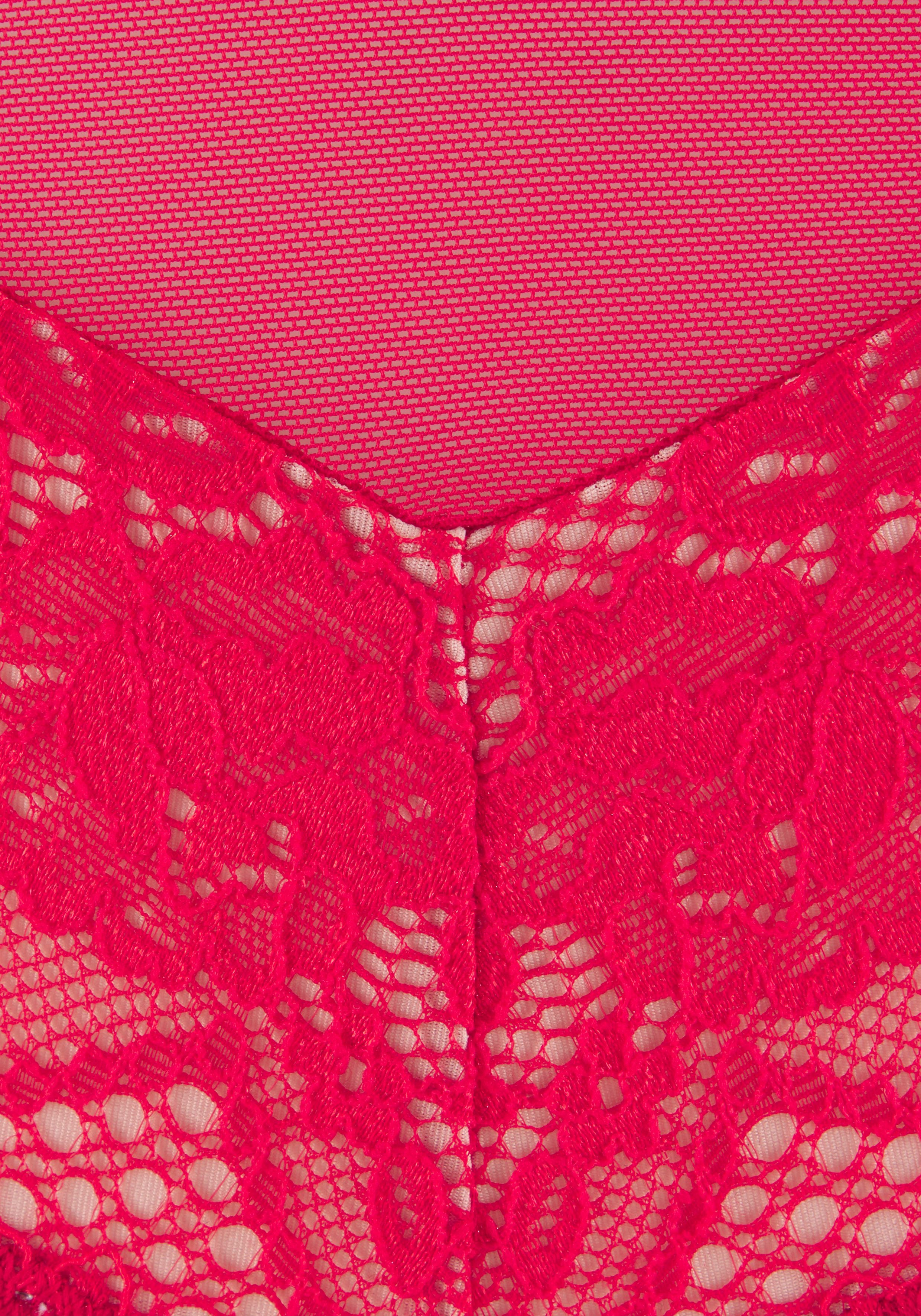 s.Oliver Set: Schalen-BH (Set, 2-tlg., mit Low Waist Panty) mit feiner, blumiger Spitze und zarten Zierschleifen, sexy Dessous
