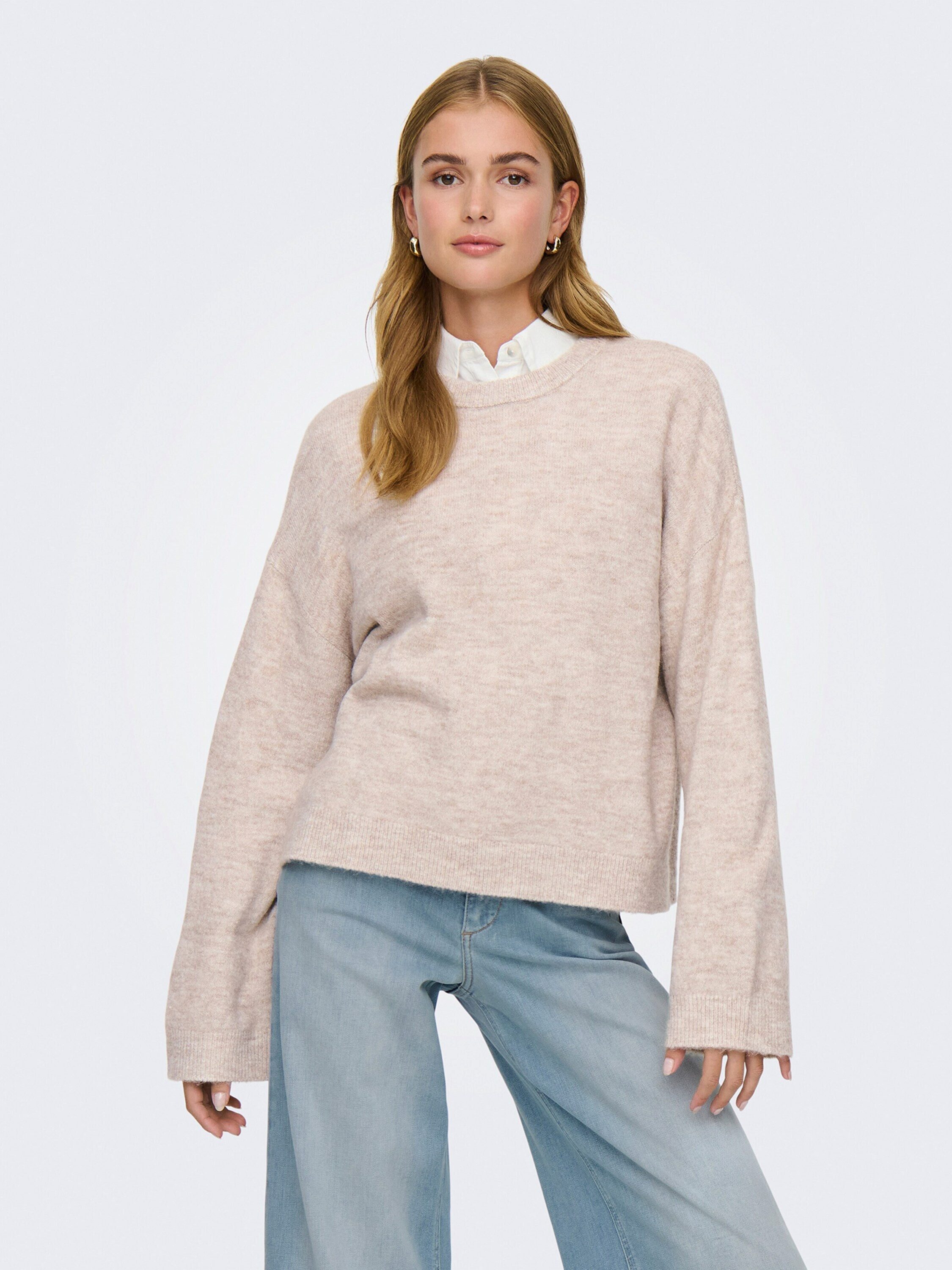 ONLY Strickpullover ONLSimoni (1-tlg) Plain/ohne Details