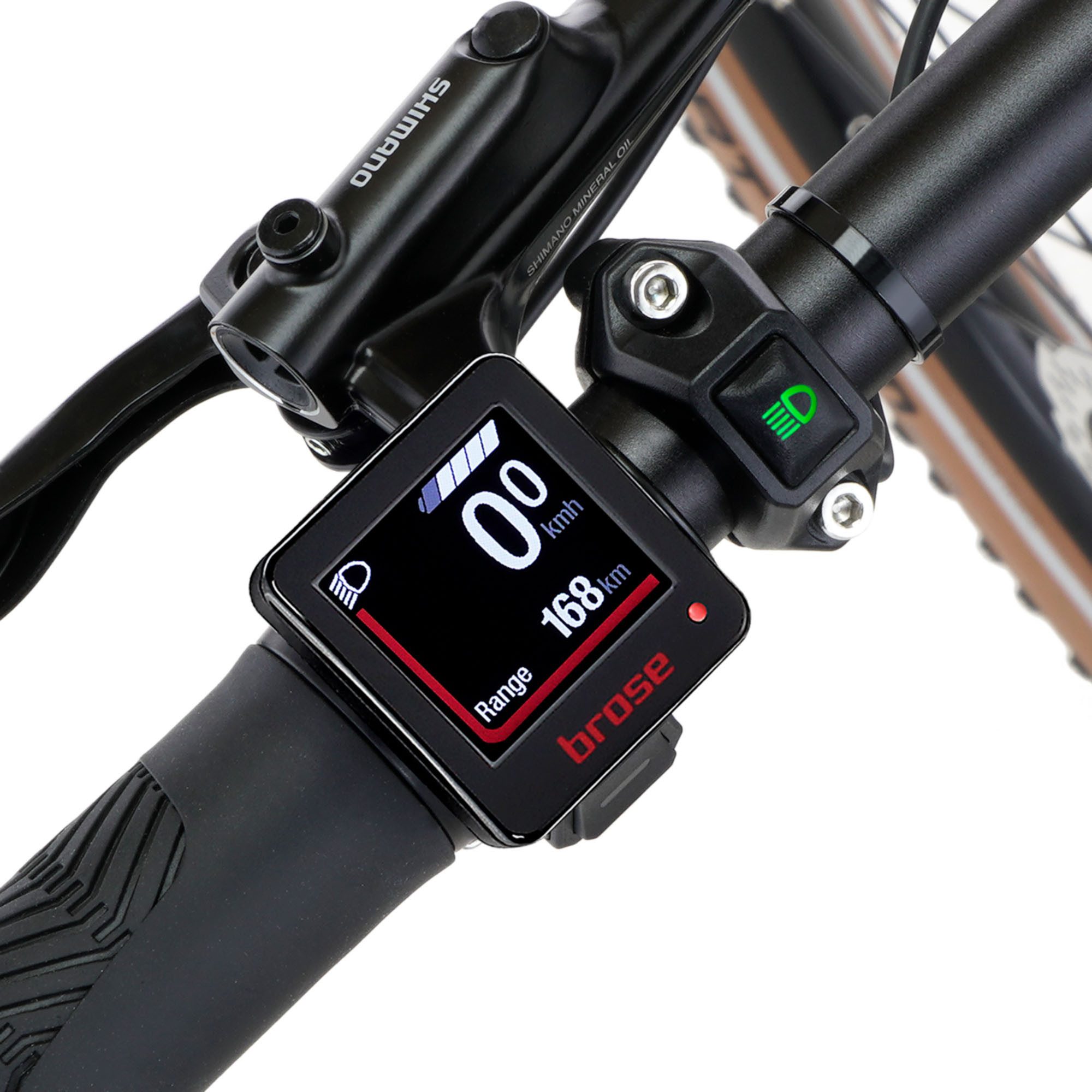 FISCHER Fahrrad E-Bike ATB TERRA T100 55 711, 10 Gang Shimano Schaltwerk Deore Schaltwerk, Mittelmotor, 711 Wh, Pedelec, Elektrofahrrad für Damen und Herren
